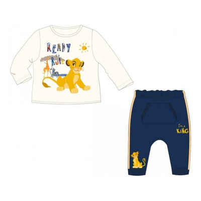 EplusM Shirt & Hose Baby Set Langarm- Shirt mit Hose mit Motiv von König der Löwen (Set, 2-tlg)