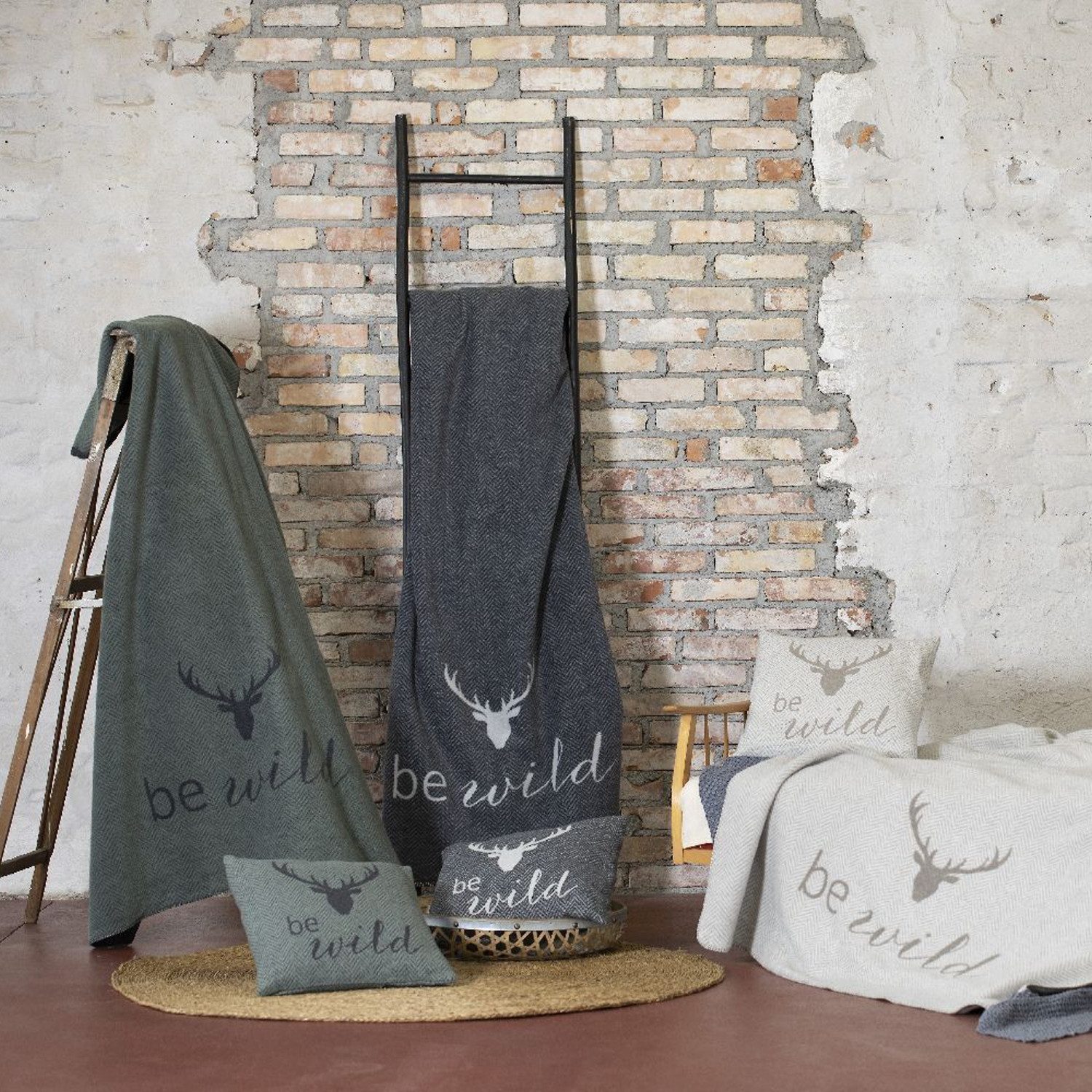 Wohndecke Fussenegger kuschelige Wohndecke be wild günstig online kaufen