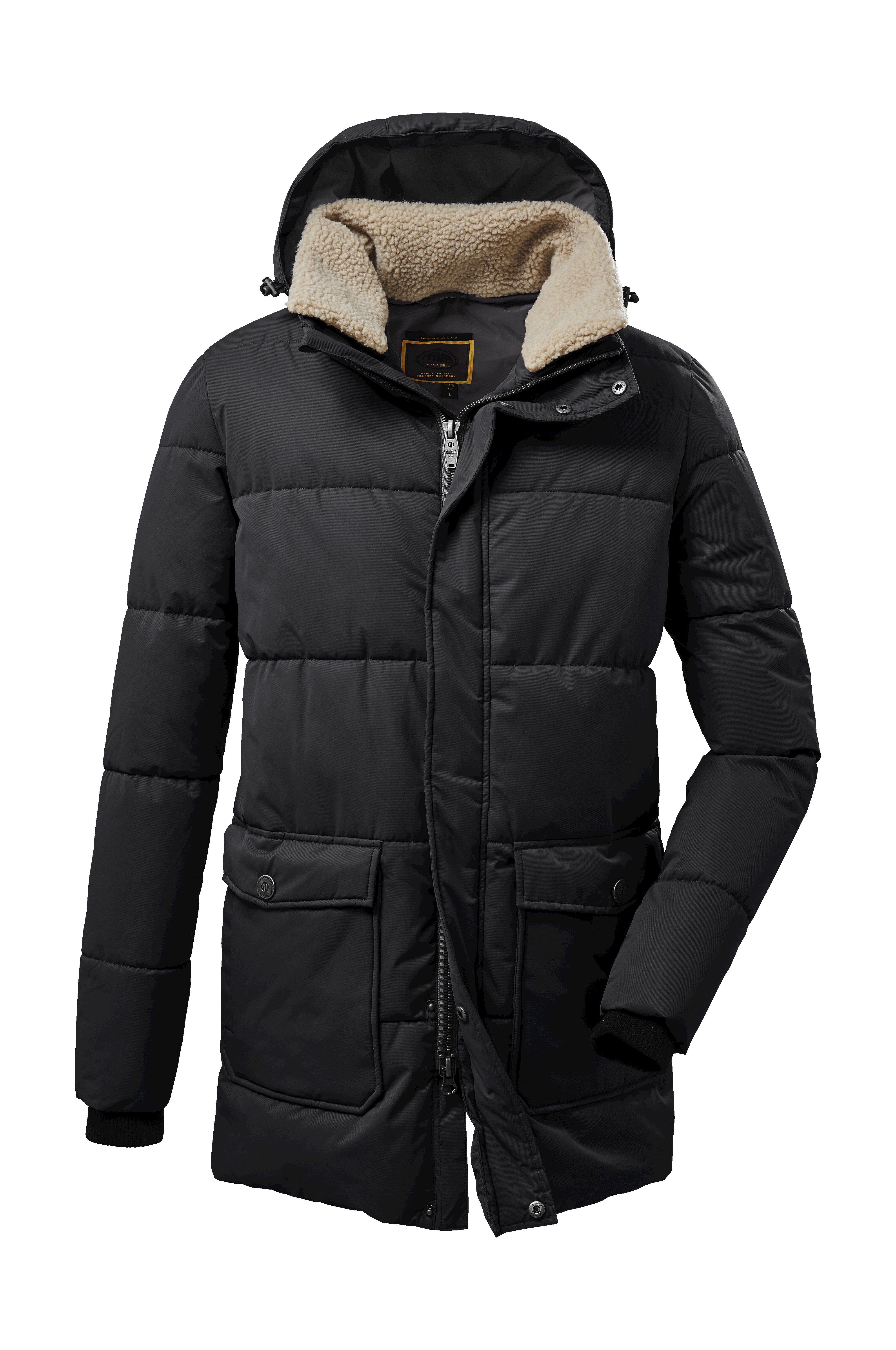 G.I.G.A. DX by killtec Steppmantel GW 46 MN QLTD PRK Gefütterte Steppjacke mit abnehmbarer Kapuze, 8.000 mm Wassersäule