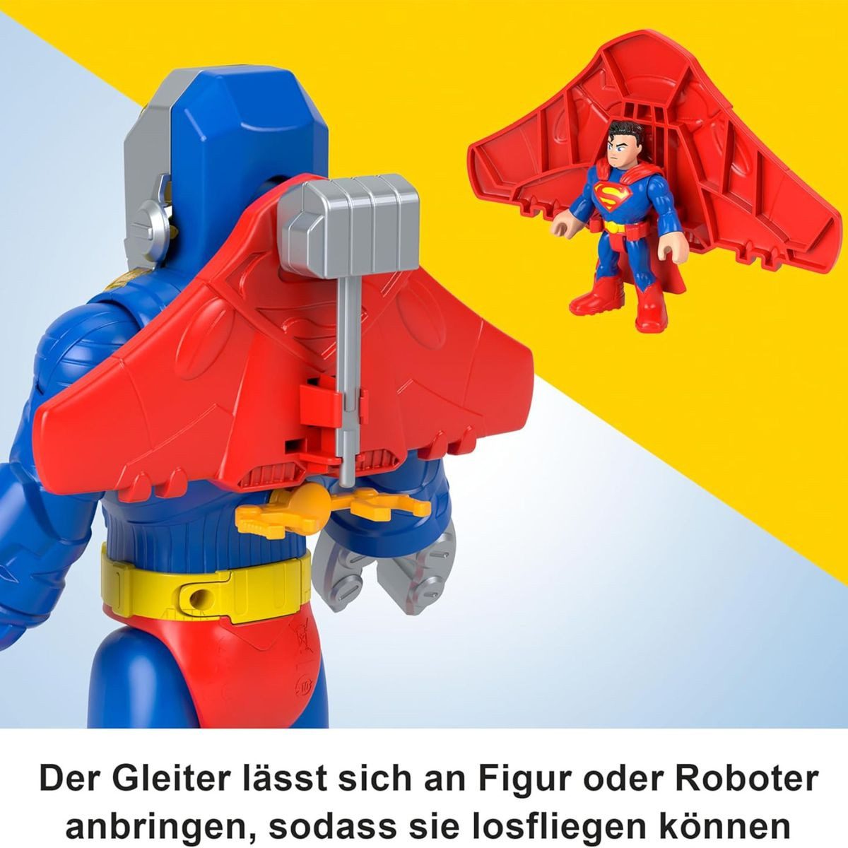 Mattel® Actionfigur Mattel JCT47 DC Super Frieds Fisher-Price - Imaginext Interaktiver Rob – Bild 5 von 5