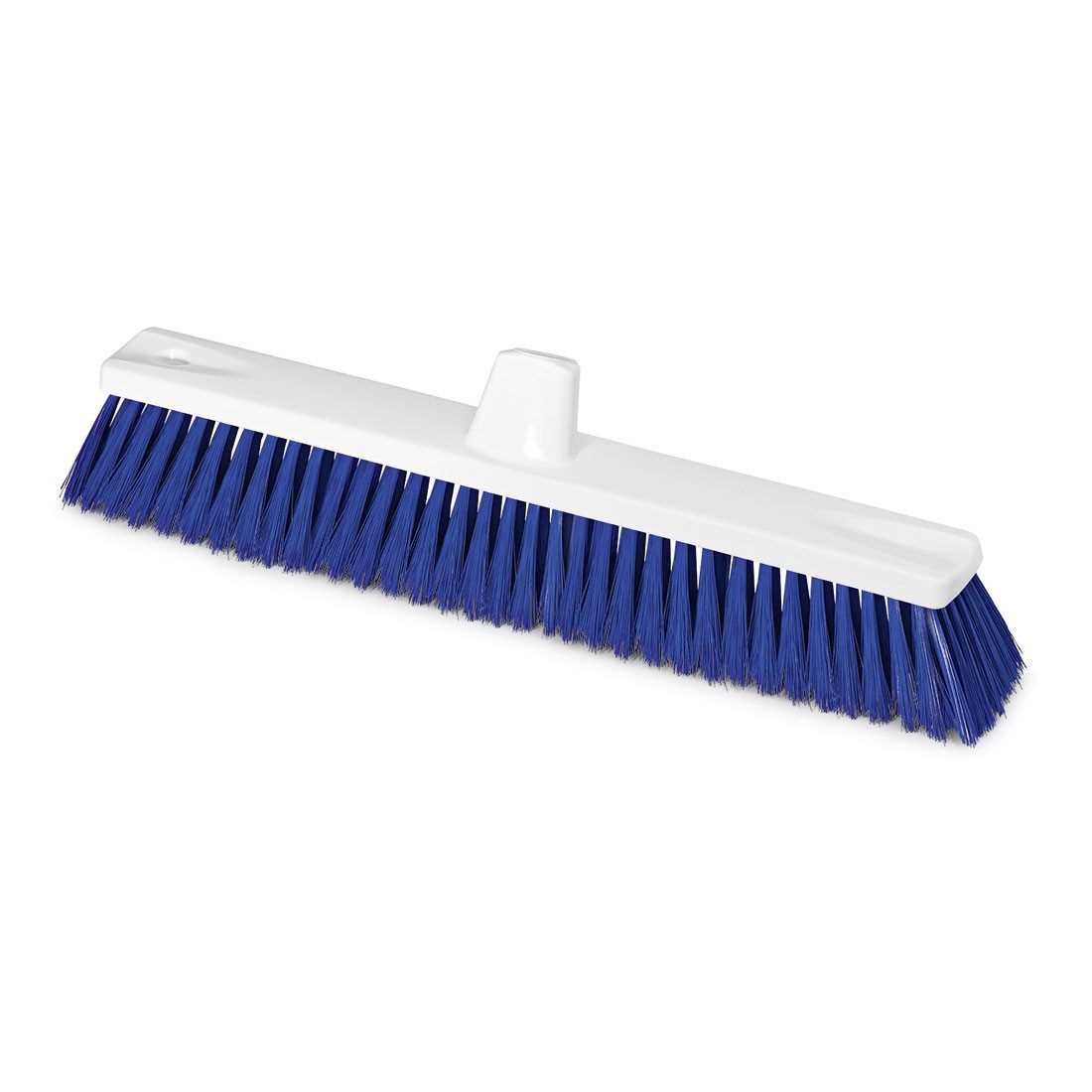 Nölle Staubbesen HACCP Grossflächenbesen blau 45 cm Borste 0,25 mm, Besen Reinigungsgerät Kehrgerät Sauberkeitswerkzeug Putzutensil