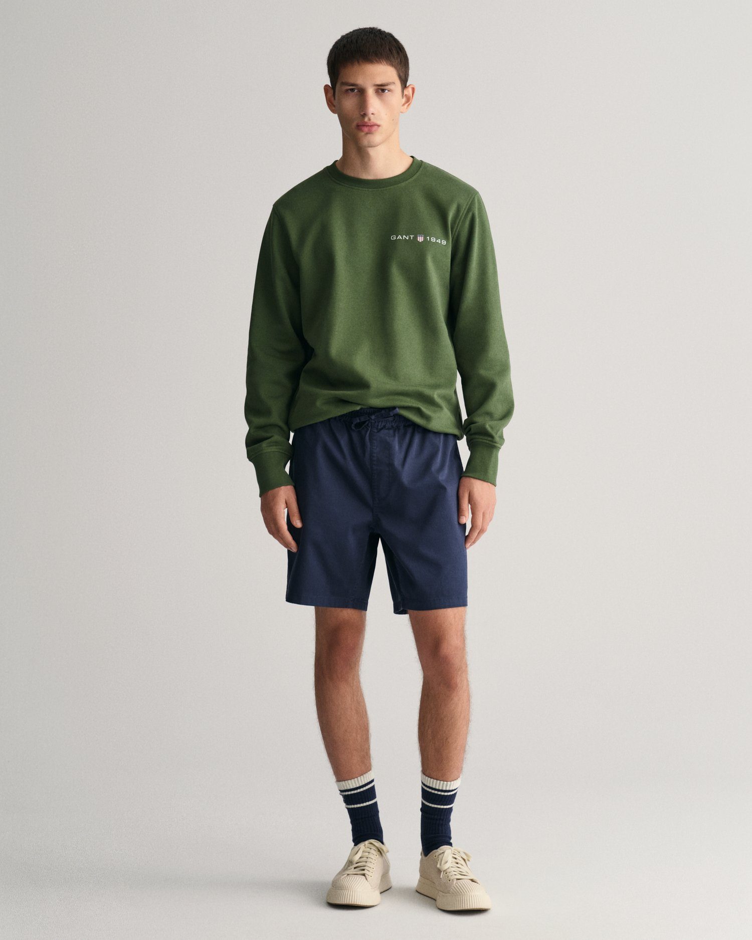 Gant Shorts DRAWSTRING LOGO SHORTS mit elastischem Bund und Kordelzug