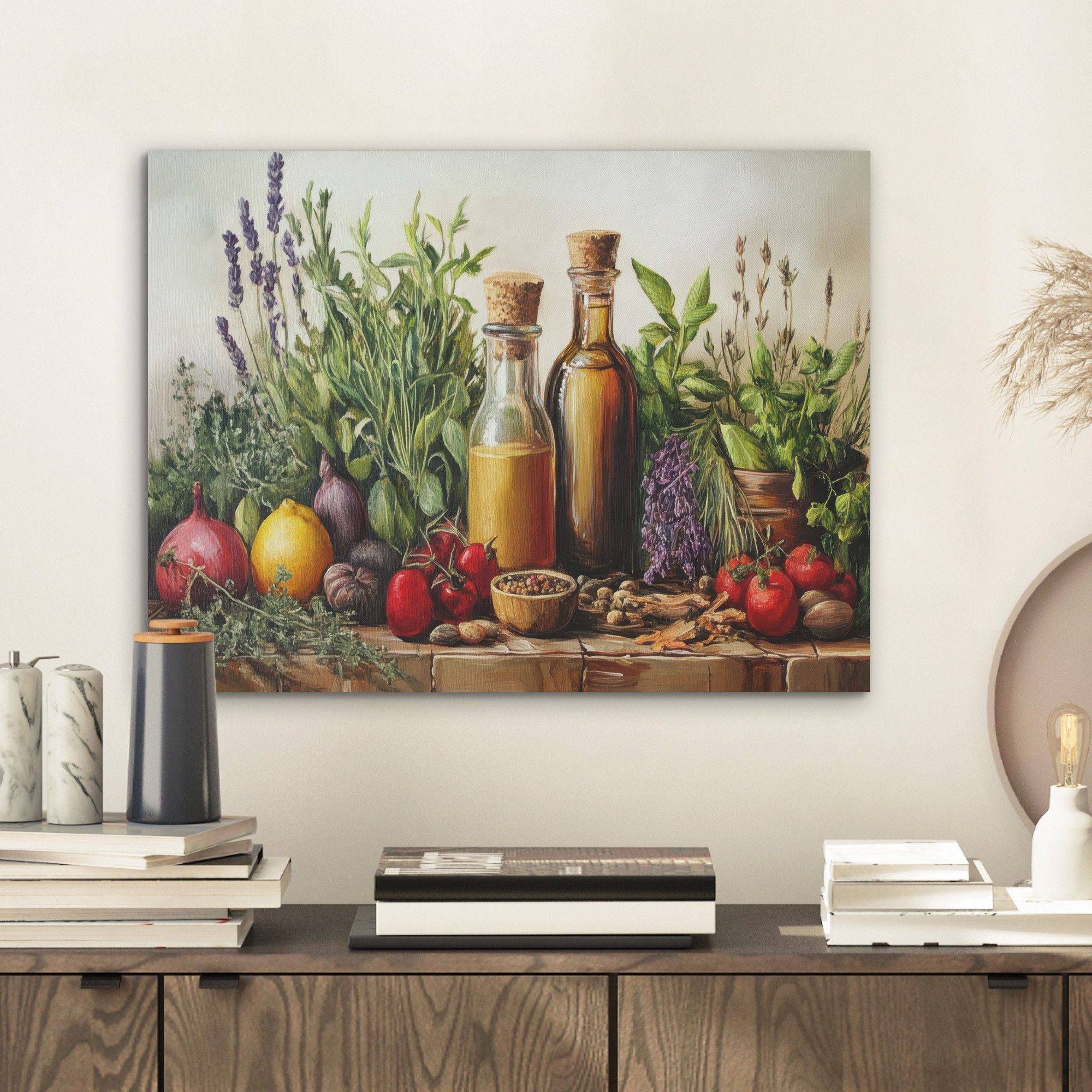 MuchoWow Gemälde Stilleben - Kräuter - günstig online kaufen