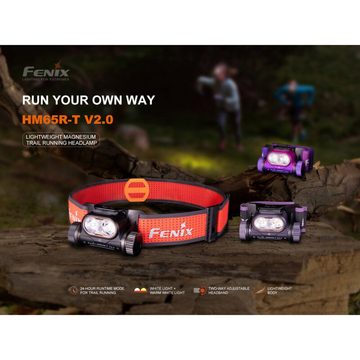 Fenix LED Stirnlampe HM65R-T V2.0 1600 Lumen - LED Stirnlampe Dark Purple