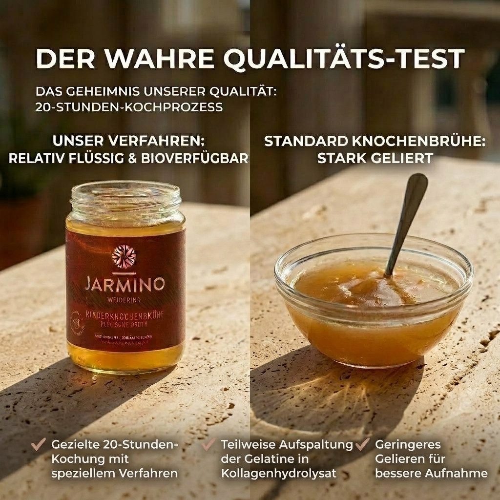 JARMINO Brühe Rinderknochenbrühe, 6 x 2100 ml