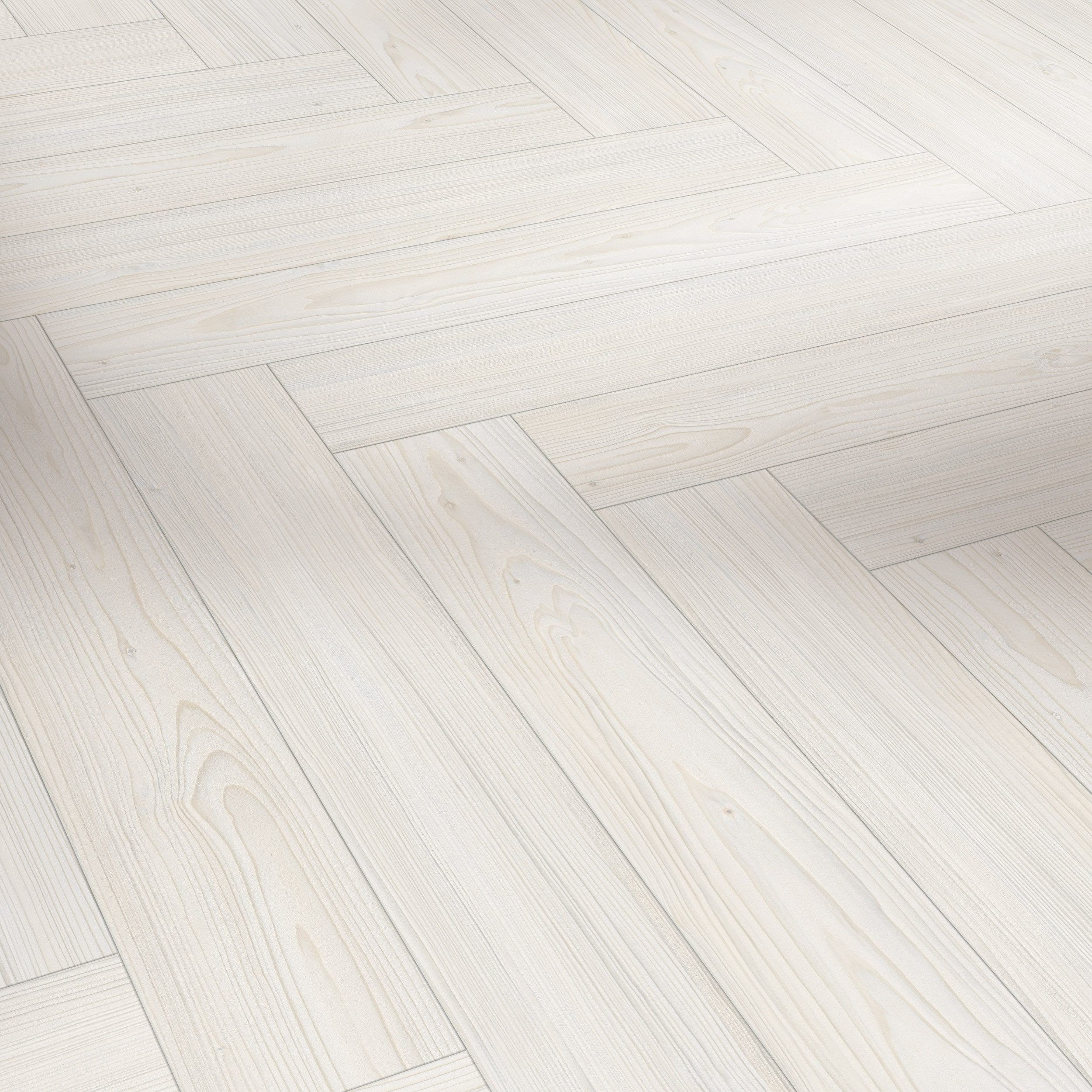 PARADOR Designboden Modular ONE Lärche Apollo weiß, 11 St., Designboden zum klicken 1,294m² (11 Dielen) pro Karton, Eiche