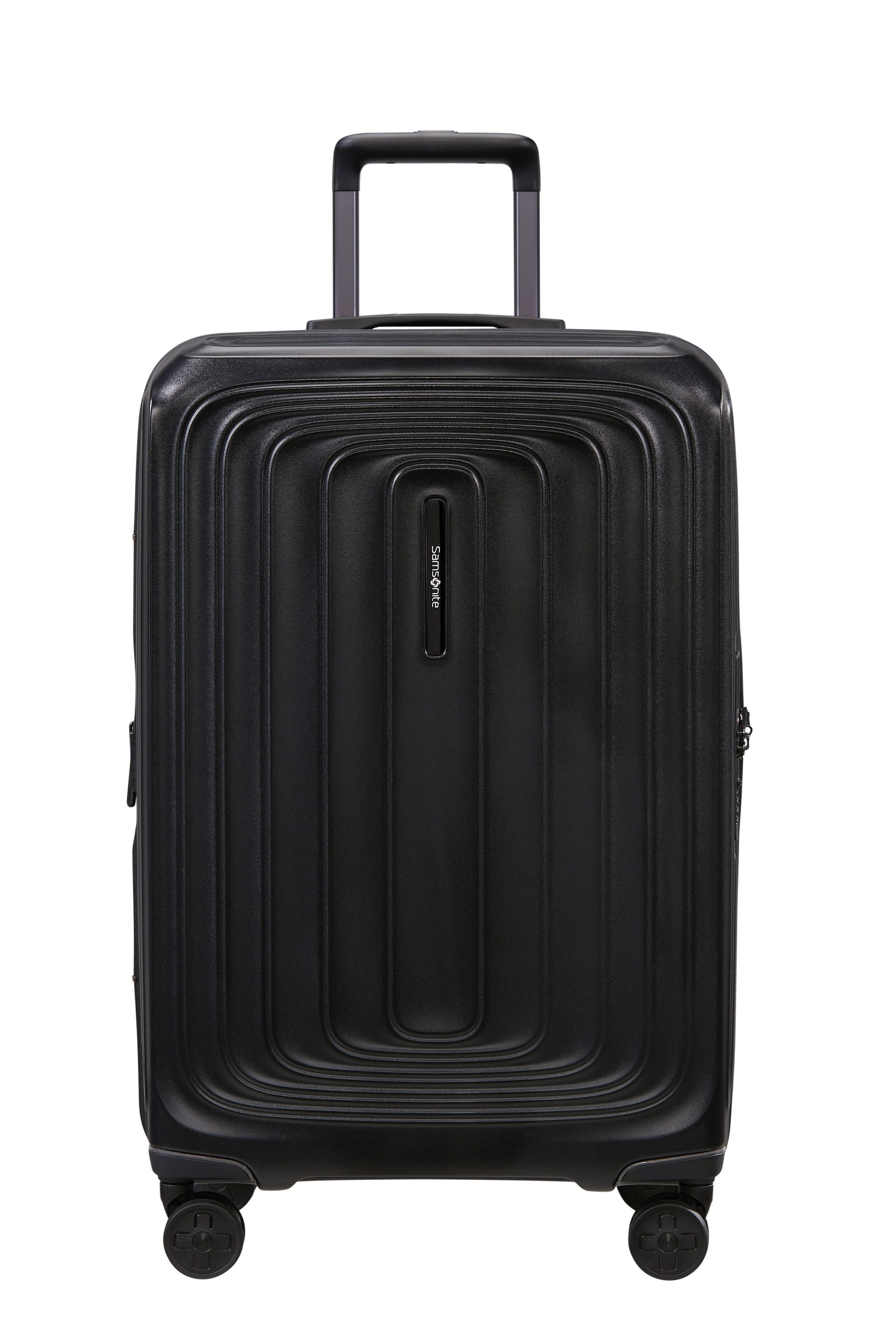 Samsonite Hartschalen-Trolley 2WANDER, 4 Rollen, aus robustem Polycarbonat, mit Adressetikett und Dehnfalte