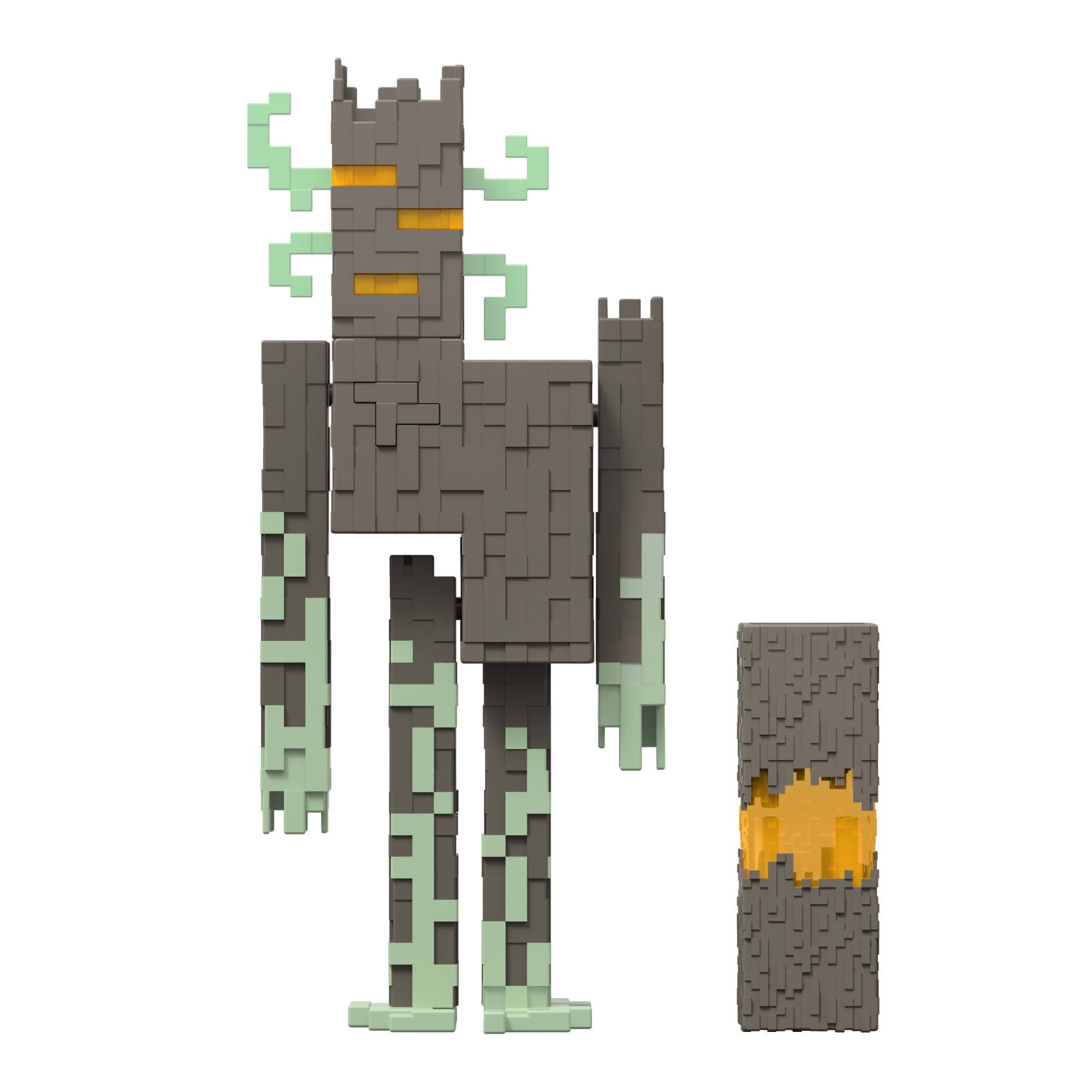 Mattel® Actionfigur Minecraft 3.25" THE CREAKING, mit Licht und Sound