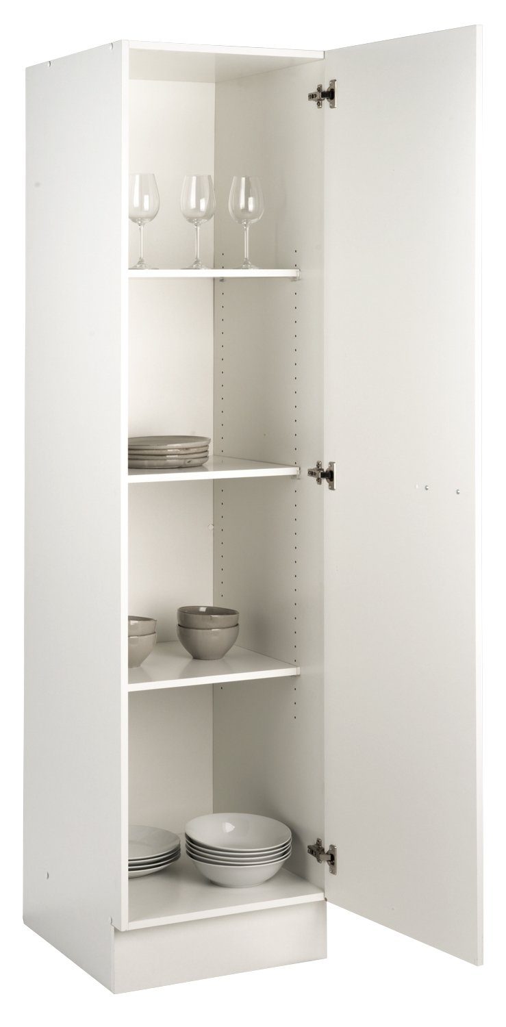 Hochschrank Küchenhochschrank TOP, Weiß matt, 1 günstig online kaufen