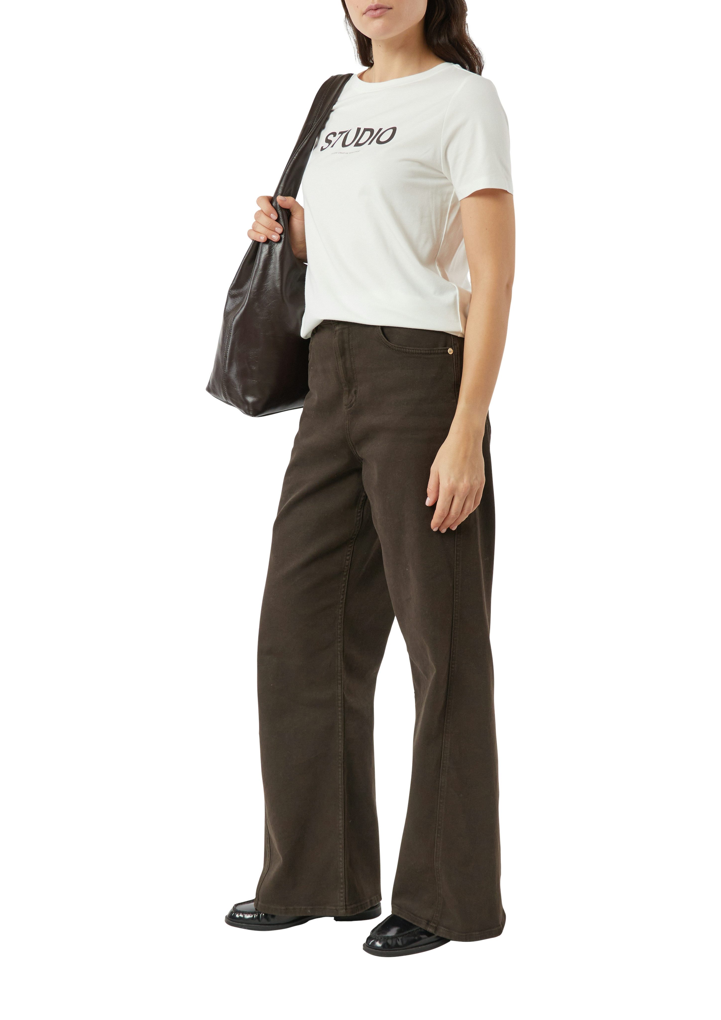 comma Print-Shirt mit Print günstig online kaufen