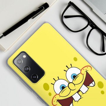 DeinDesign Handyhülle Spongebob Schwammkopf Offizielles Lizenzprodukt Kindheit, Samsung Galaxy S20 FE Silikon Hülle Bumper Case Handy Schutzhülle