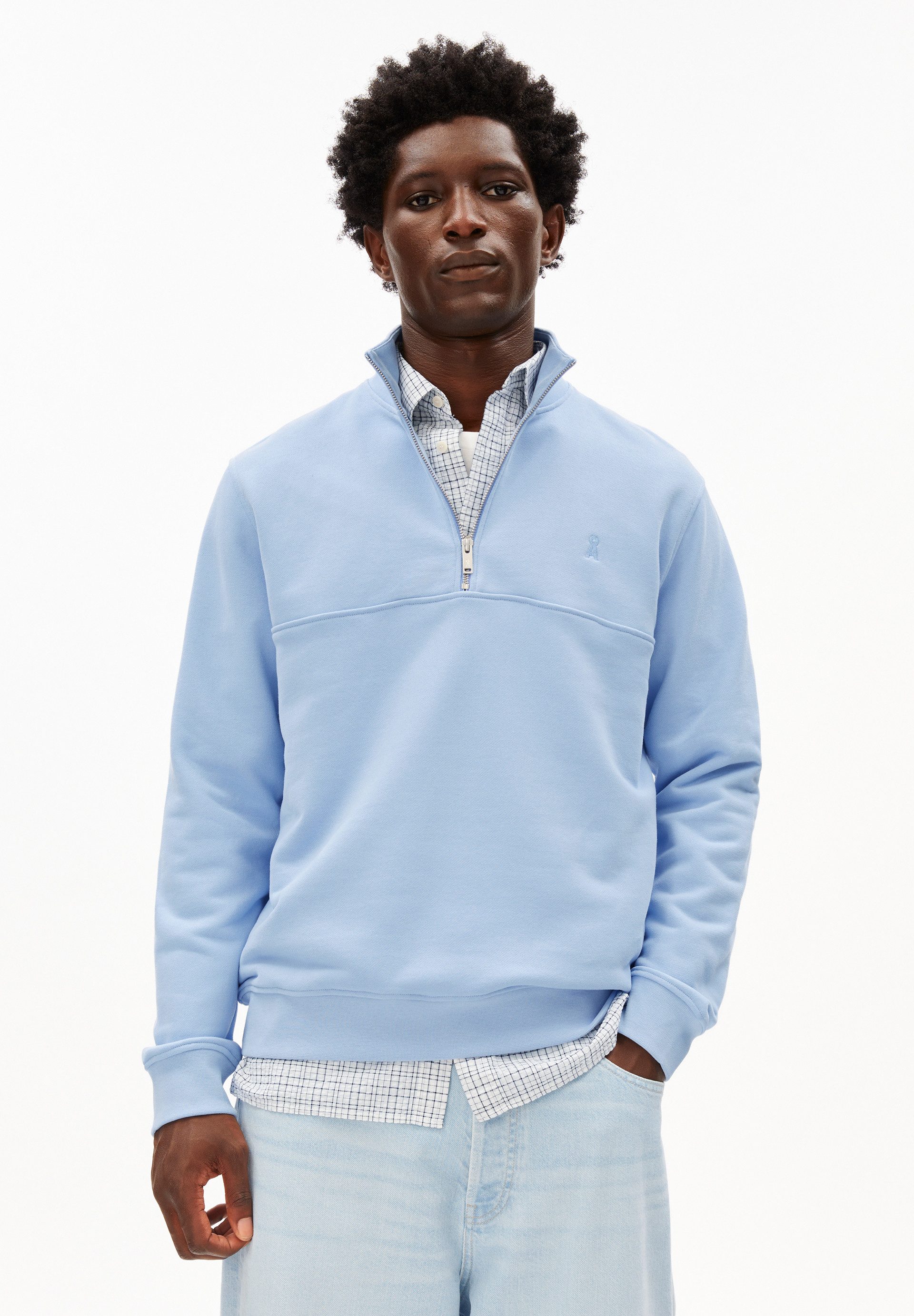 Armedangels Sweatshirt WAARLO LOOP Sweatshirt aus Bio-Baumwolle Regular Fit