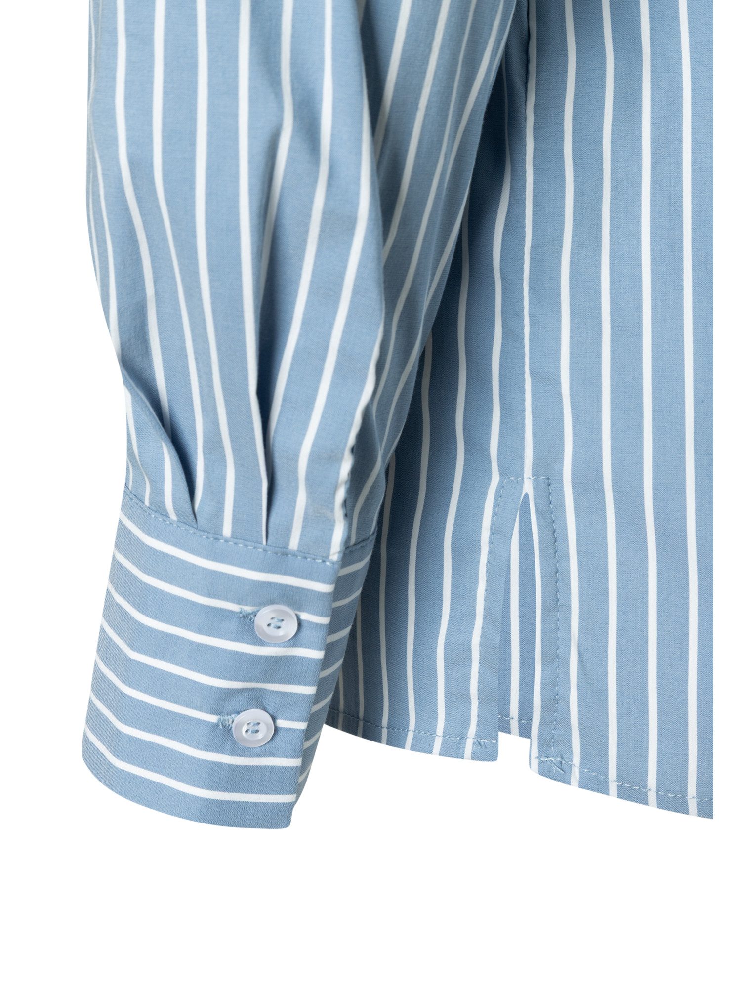 MORE&MORE Langarmbluse lange, weite Stretch-Langarmbluse