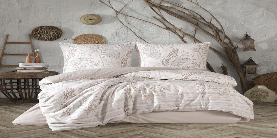 Nordqueen Bettwäsche Nordqueen Ranforce Bettwäsche Set 100% Baumwolle, 100% günstig online kaufen