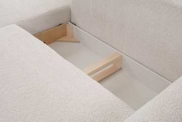 MOEBLO Ecksofa Rolling, mit Bettkasten mit Schlaffunktion Universelle Ottomane, Eckcouch Wohnlandschaft Sofa mit Ottomane Eckgarnitur Polsterecke, mit Relaxfunktion, (BxHxT):257x90x171 cm