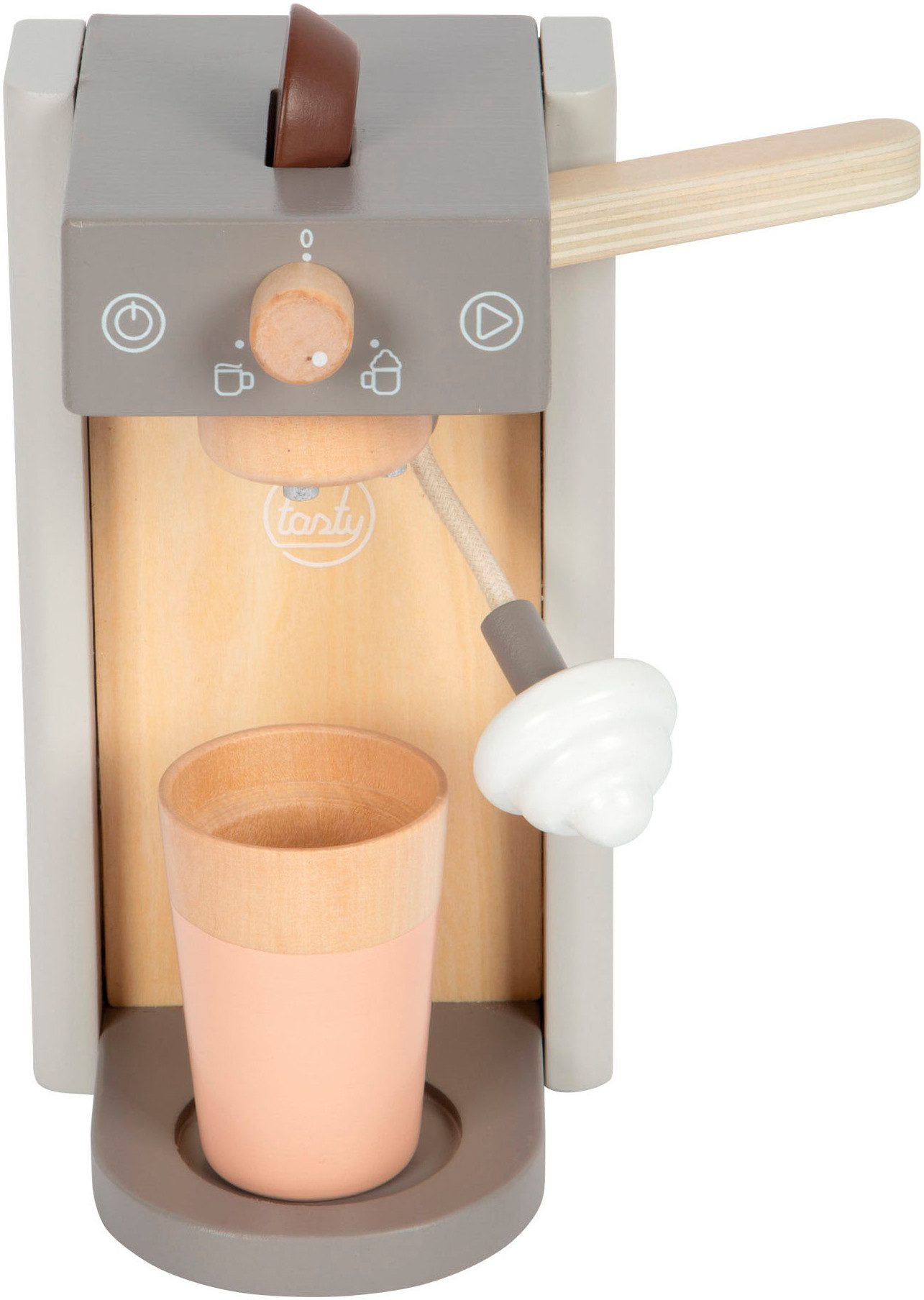 Small Foot Kinder-Kaffeemaschine Kaffeemaschinen-Set, grau tasty günstig online kaufen