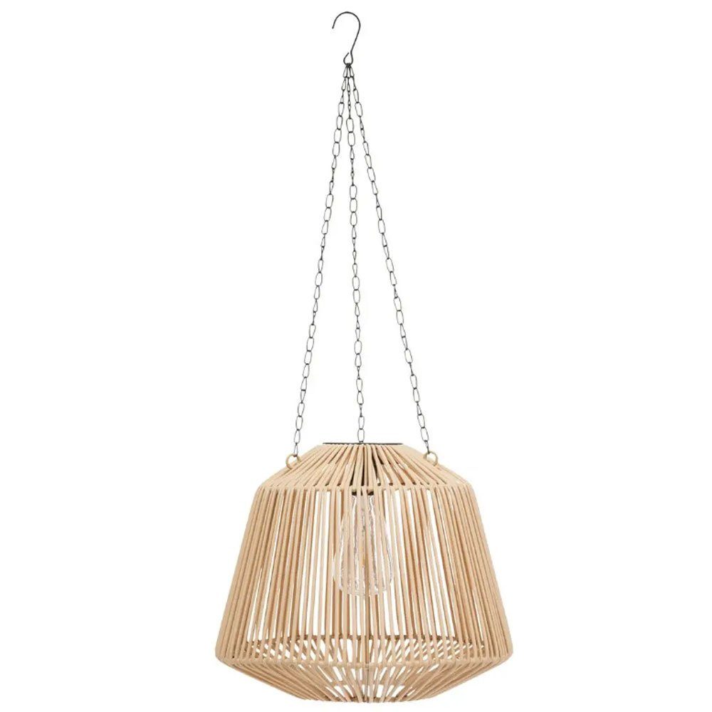 Home-trends24.de LED Solarleuchte Hängelampe Solar Natur Lampe Gartenbeleuchtung Leuchte Garten, Solar, ohne Leuchtmittel