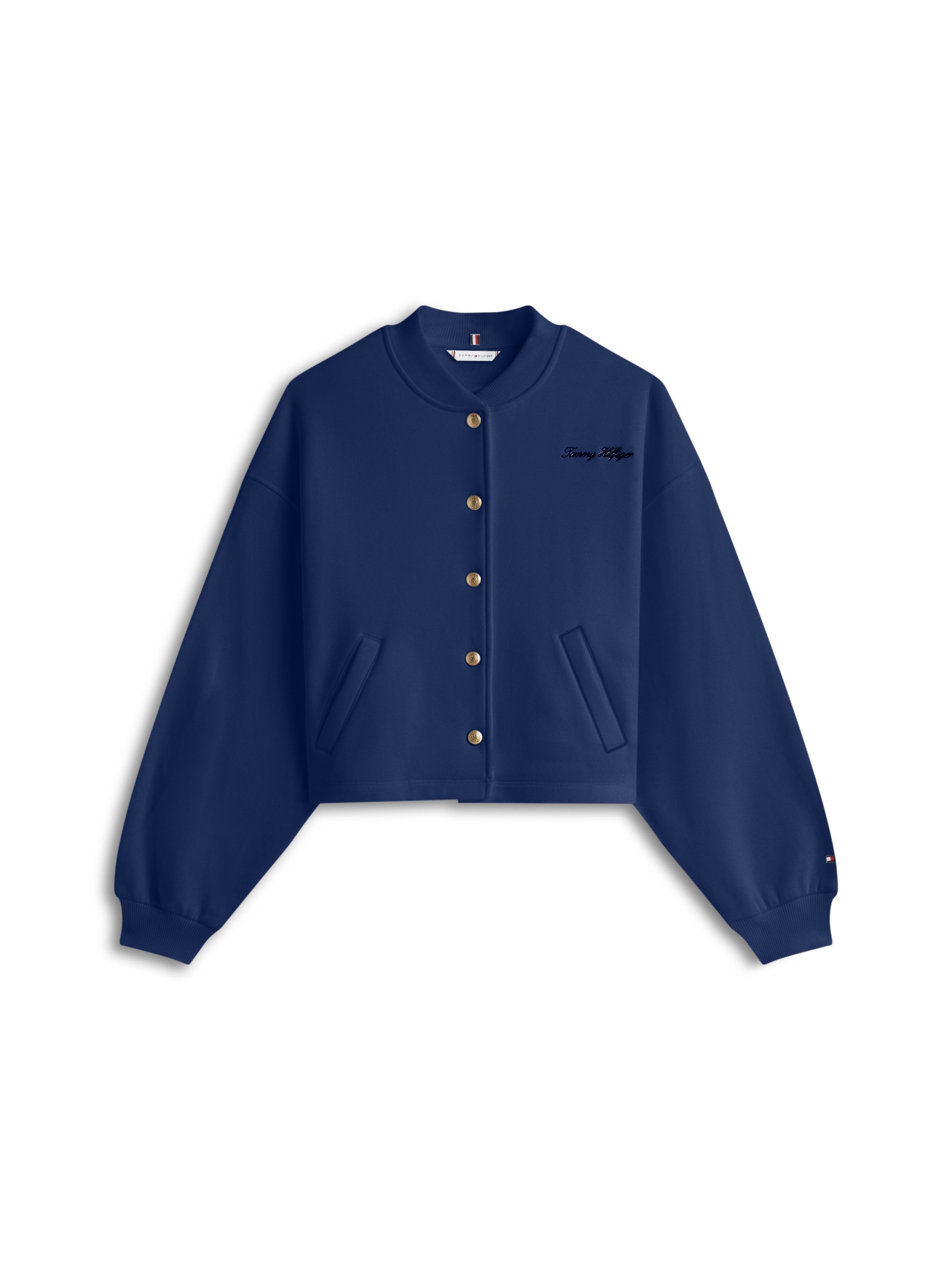 Strickjacke GOLD BTN HWK BOMBER