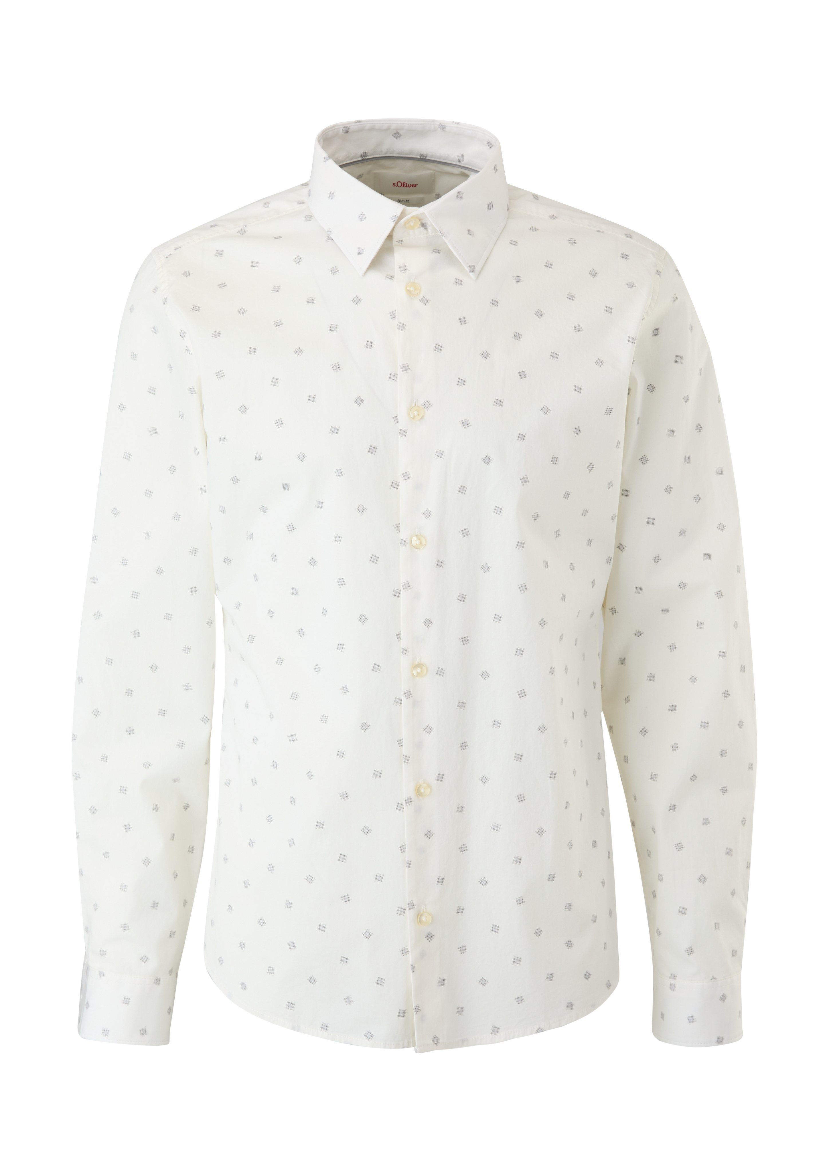 Langarmhemd Slim-Fit Hemd