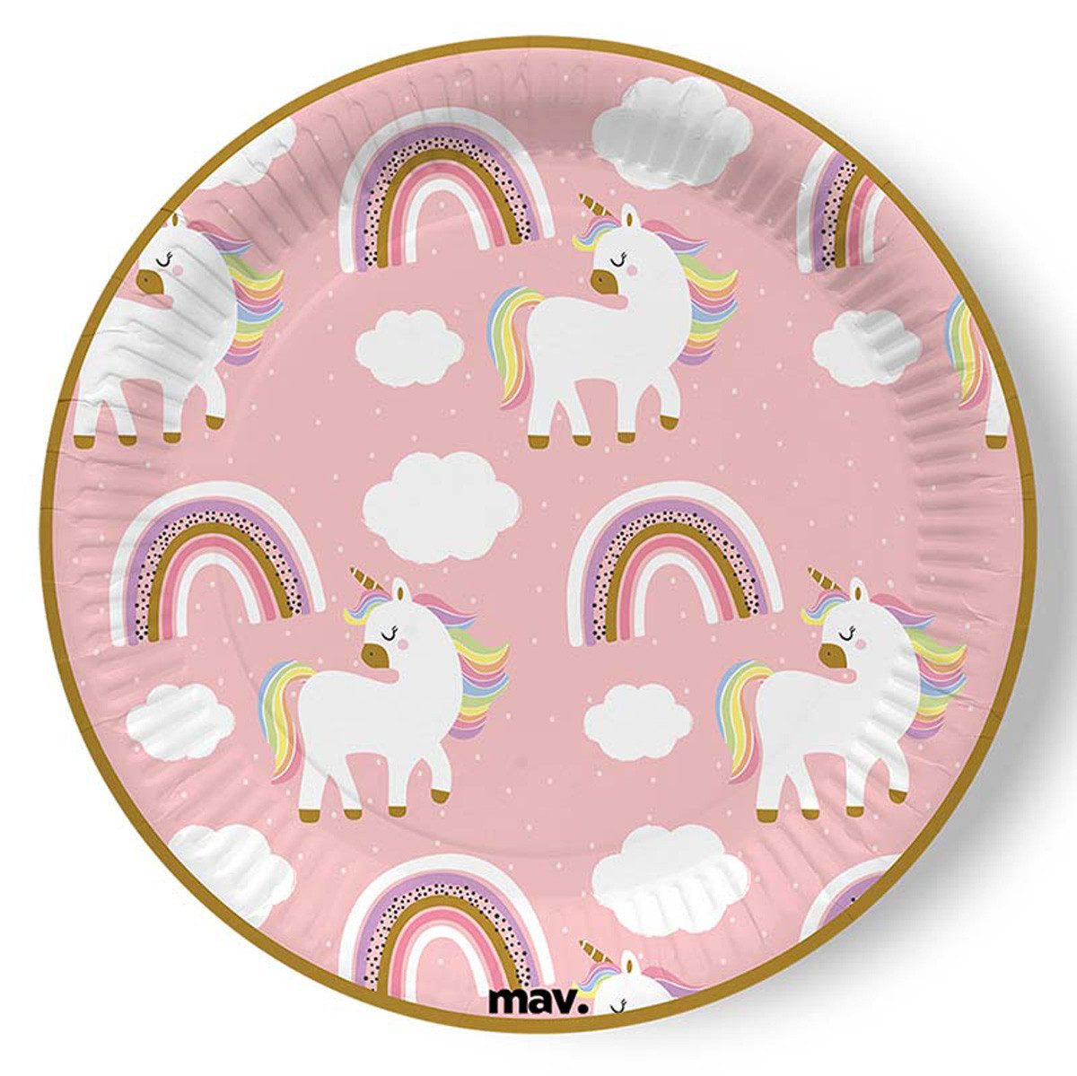 Grabo Pappteller Pappteller Magical Day 23cmØ/8 St.