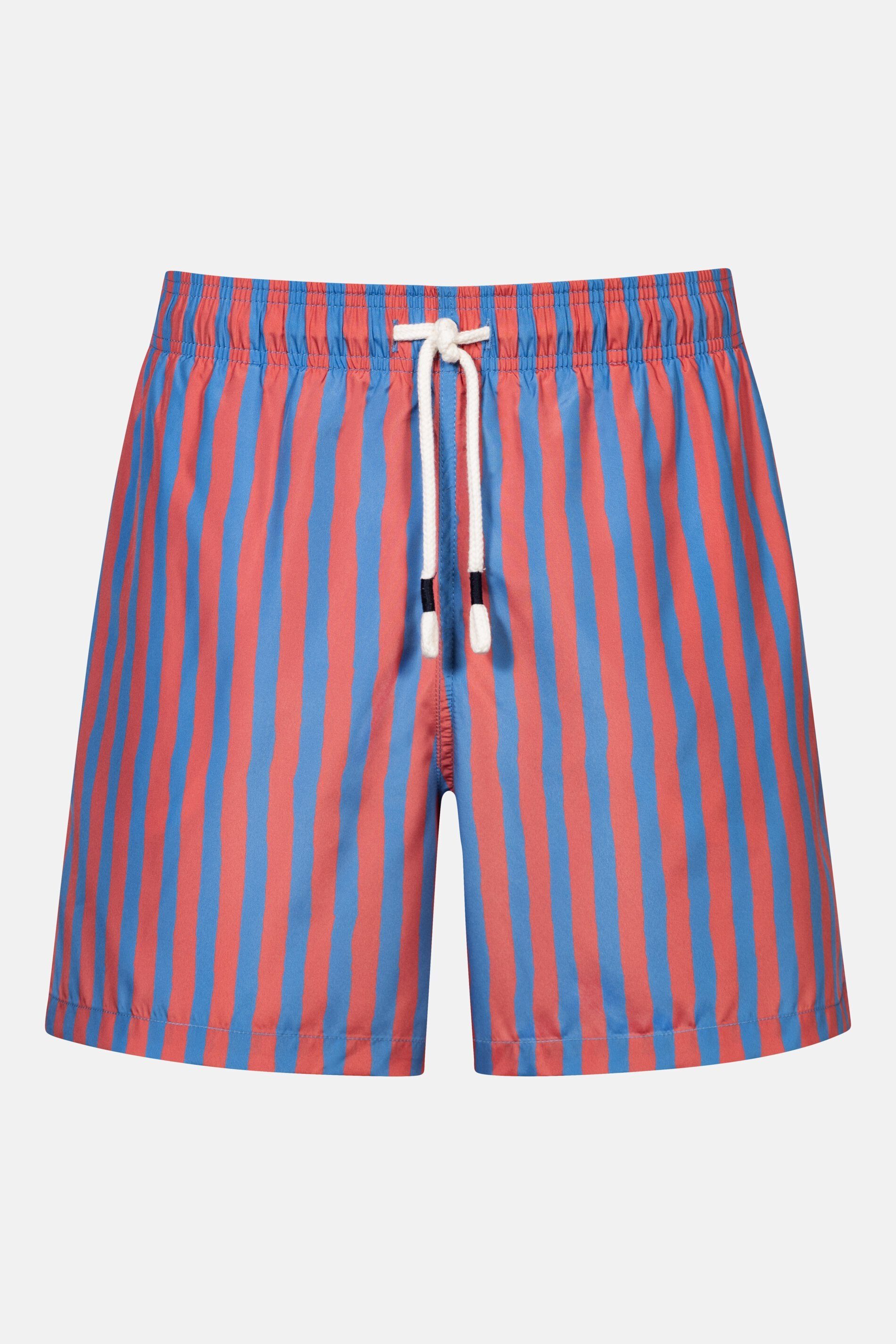 Mey Badeshorts Mey Herren Badeshort Serie Ombrella Colerato (1-St) Moderne Badeshorts, gestreift, chlorecht, Innenhose