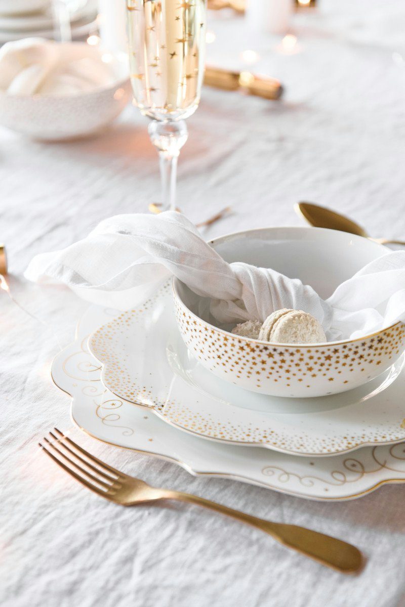 PiP Studio Suppenteller Royal Winter White Suppenteller 23,5cm, Deep Plate Royal Winter White 23.5cm