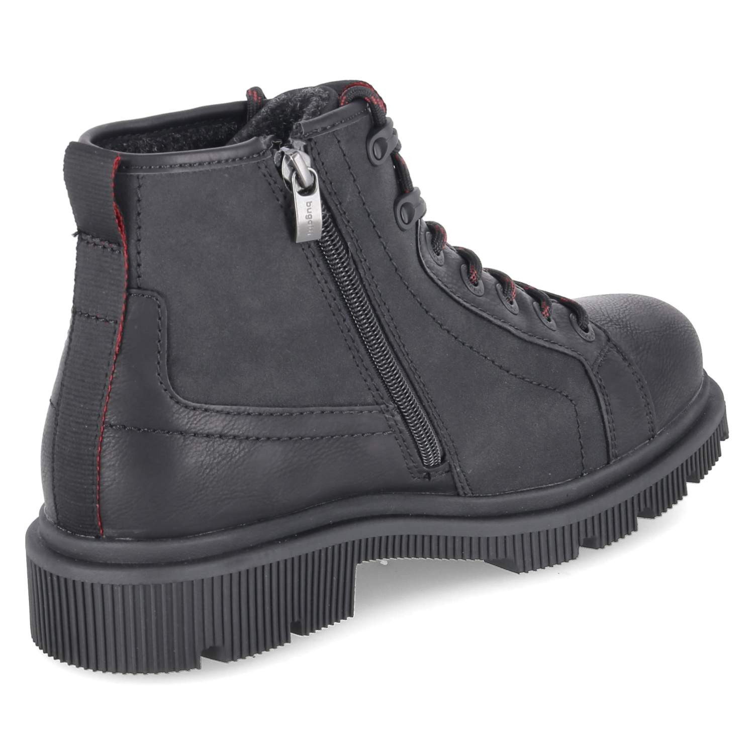 bugatti Bugatti Boots 331AU6305000-1000 Herren Synthetik black Schnürstiefel – Bild 4 von 5