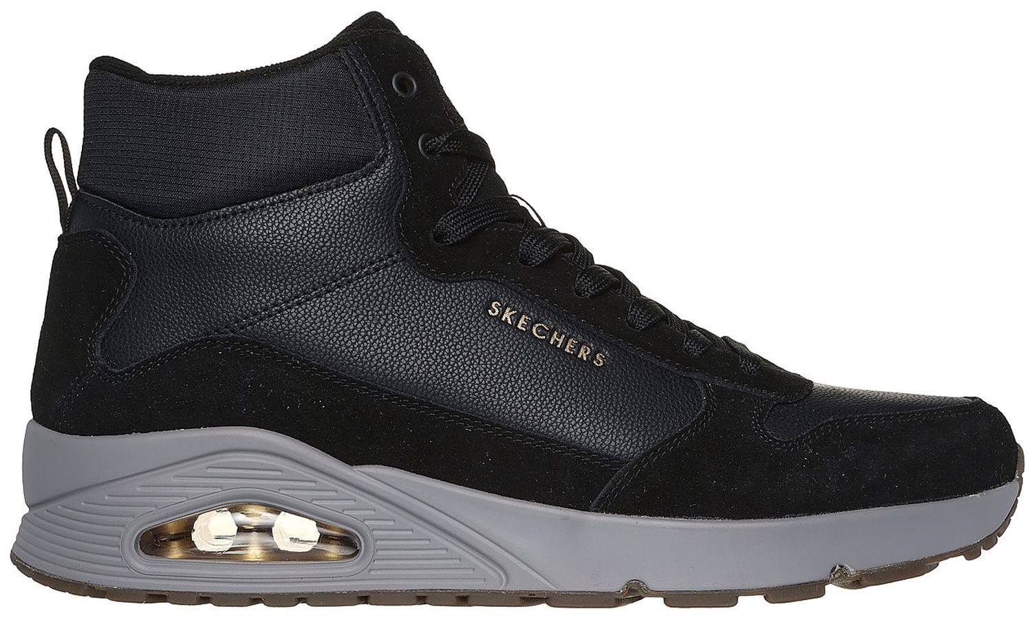 Skechers Skechers Uno Stacre Mid Schwarz BLK Sneaker günstig online kaufen