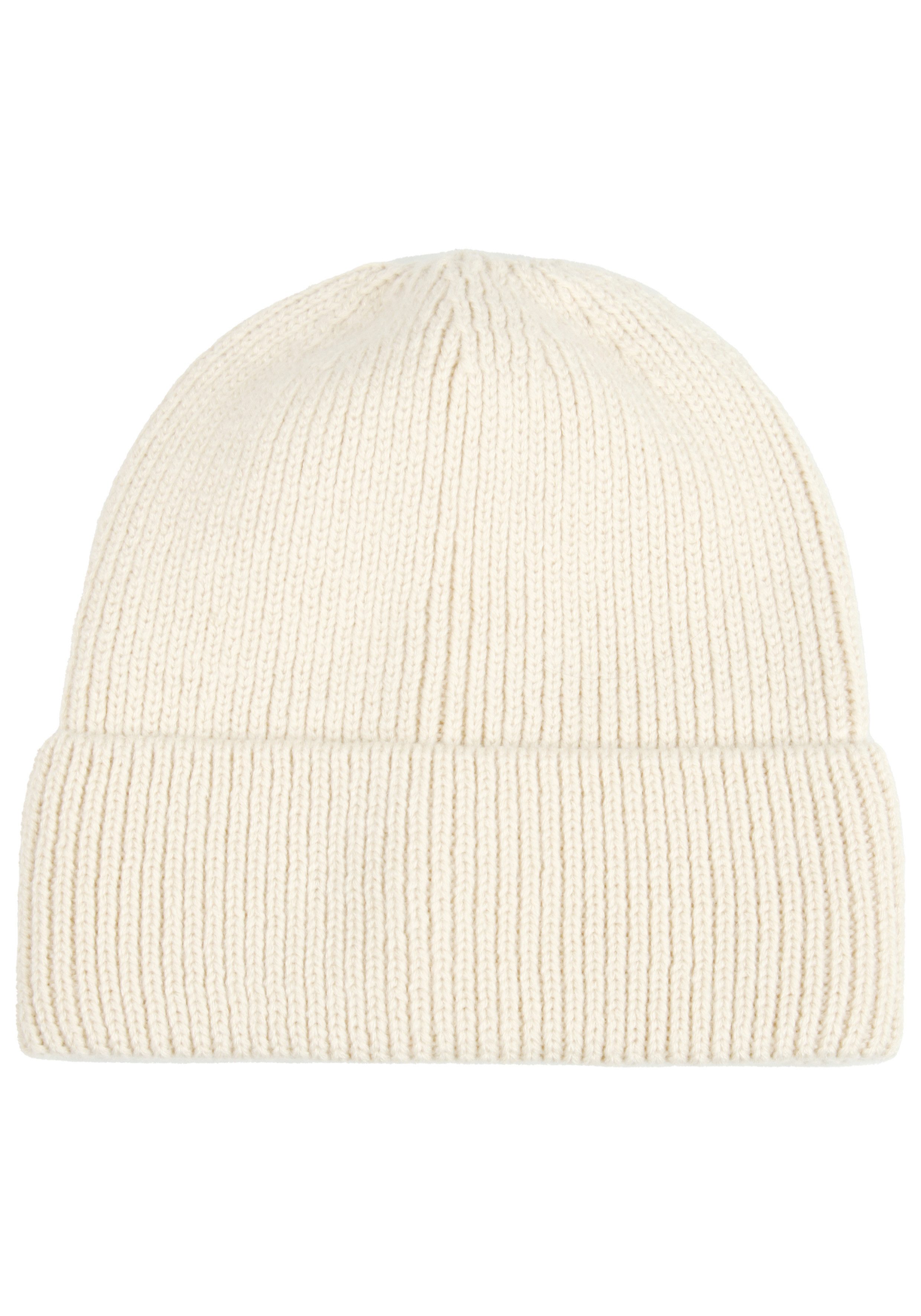 Capelli New York Beanie Rippstrick, Wollanteil, wärmend
