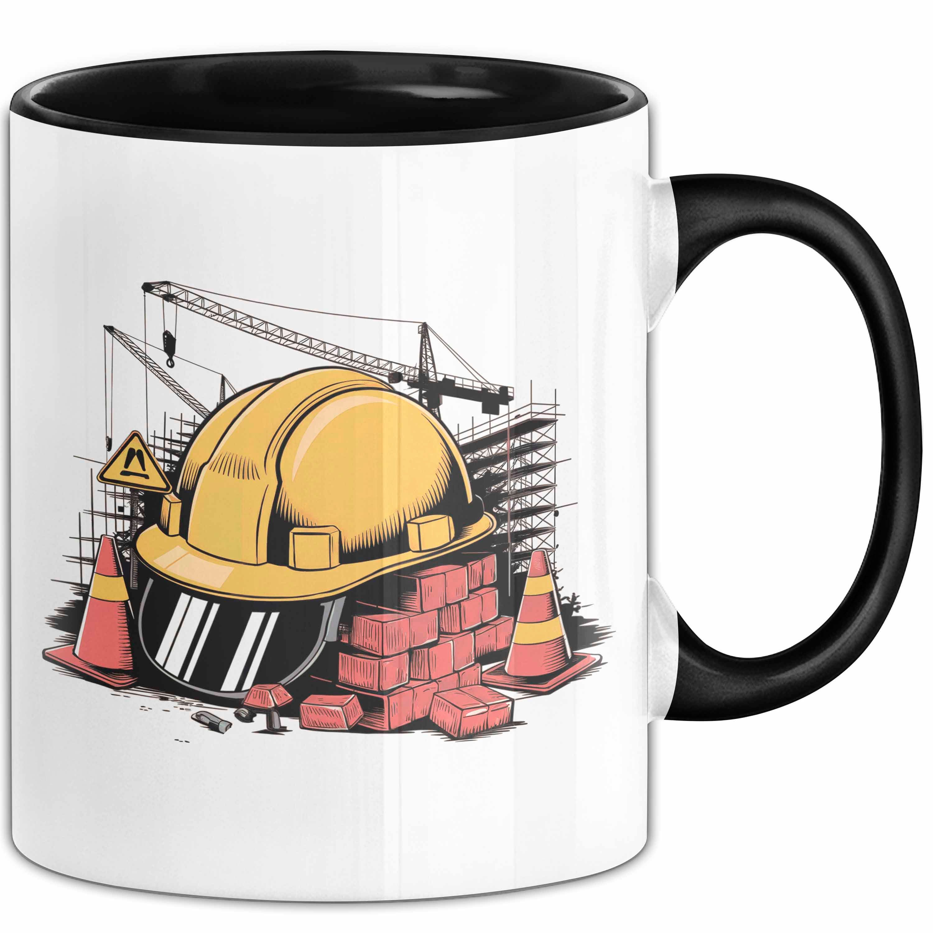 Tasse Bauarbeiter Tasse Geschenkidee Bauprofi Lustiger Spruch Geschenkidee