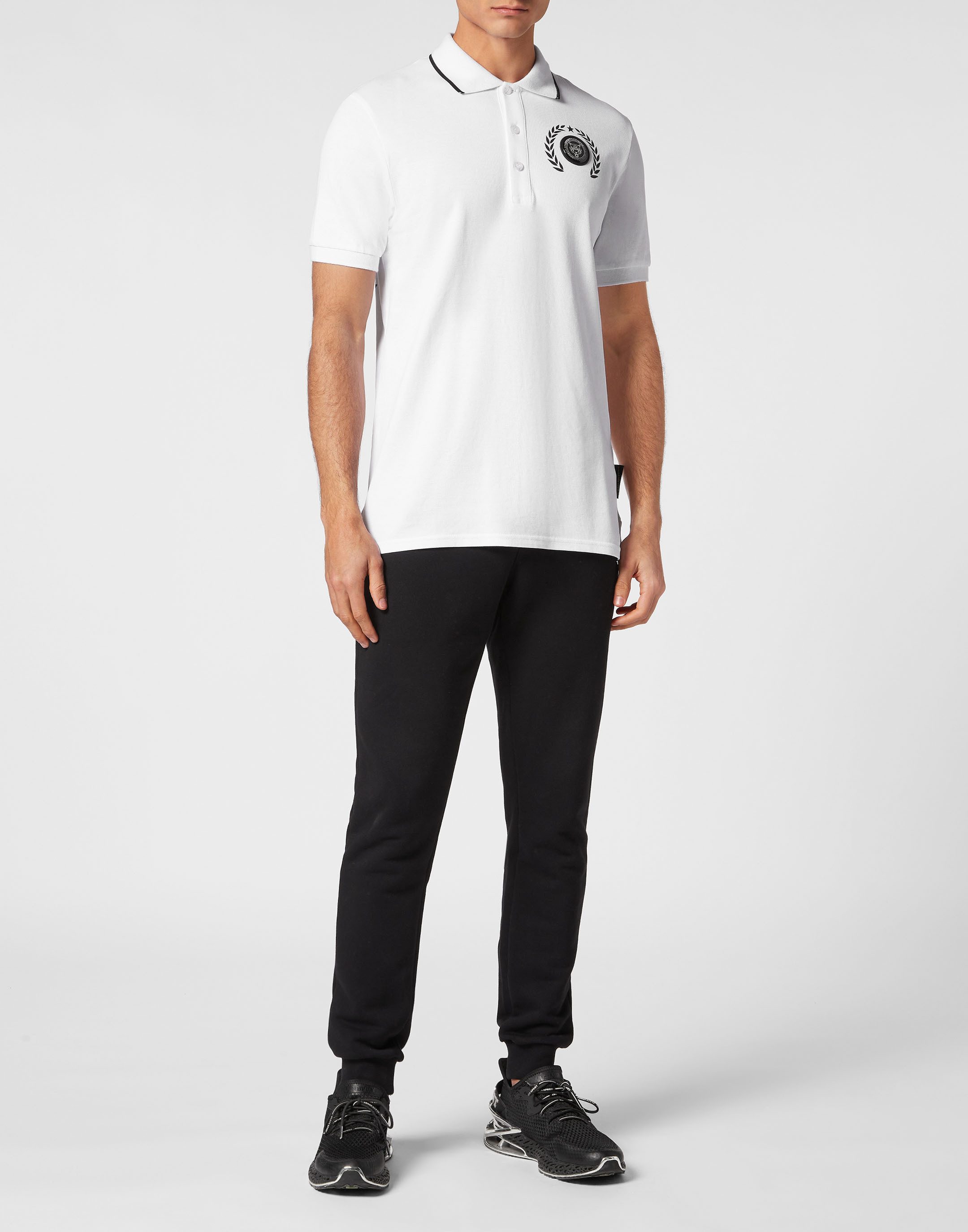 PLEIN SPORT Poloshirt Carbon Tiger