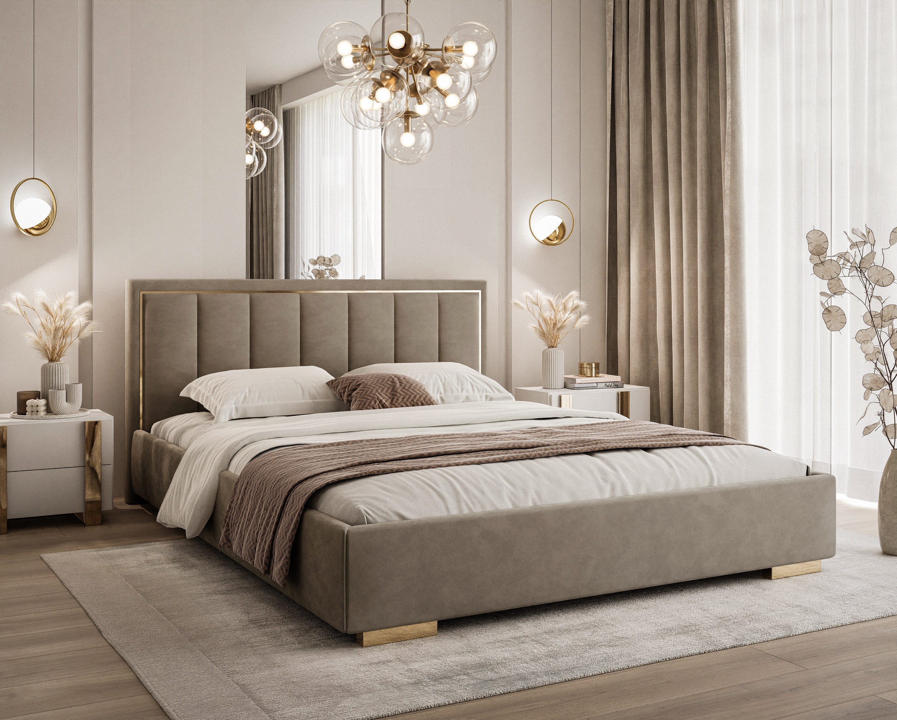 Lookway Polsterbett AURELIA mit Bettkasten und günstig online kaufen