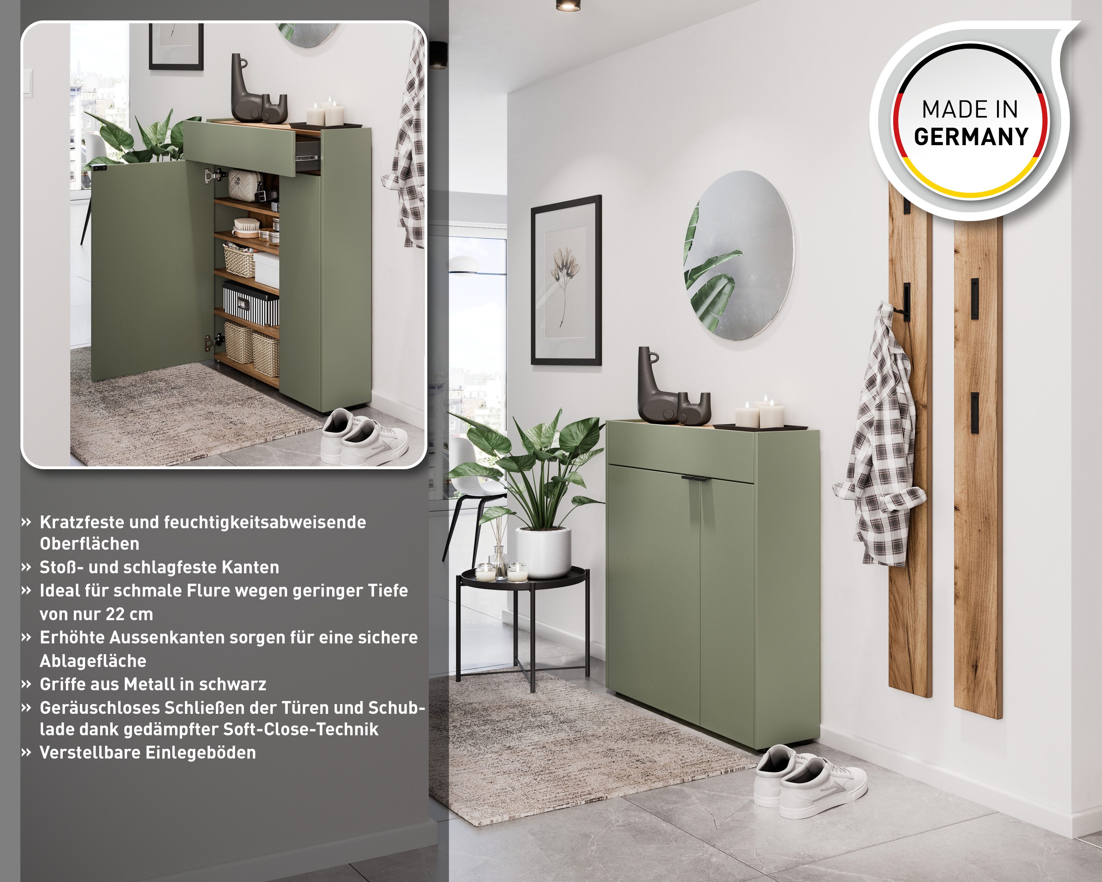 GERMANIA Schuhschrank Ameca (1-St)