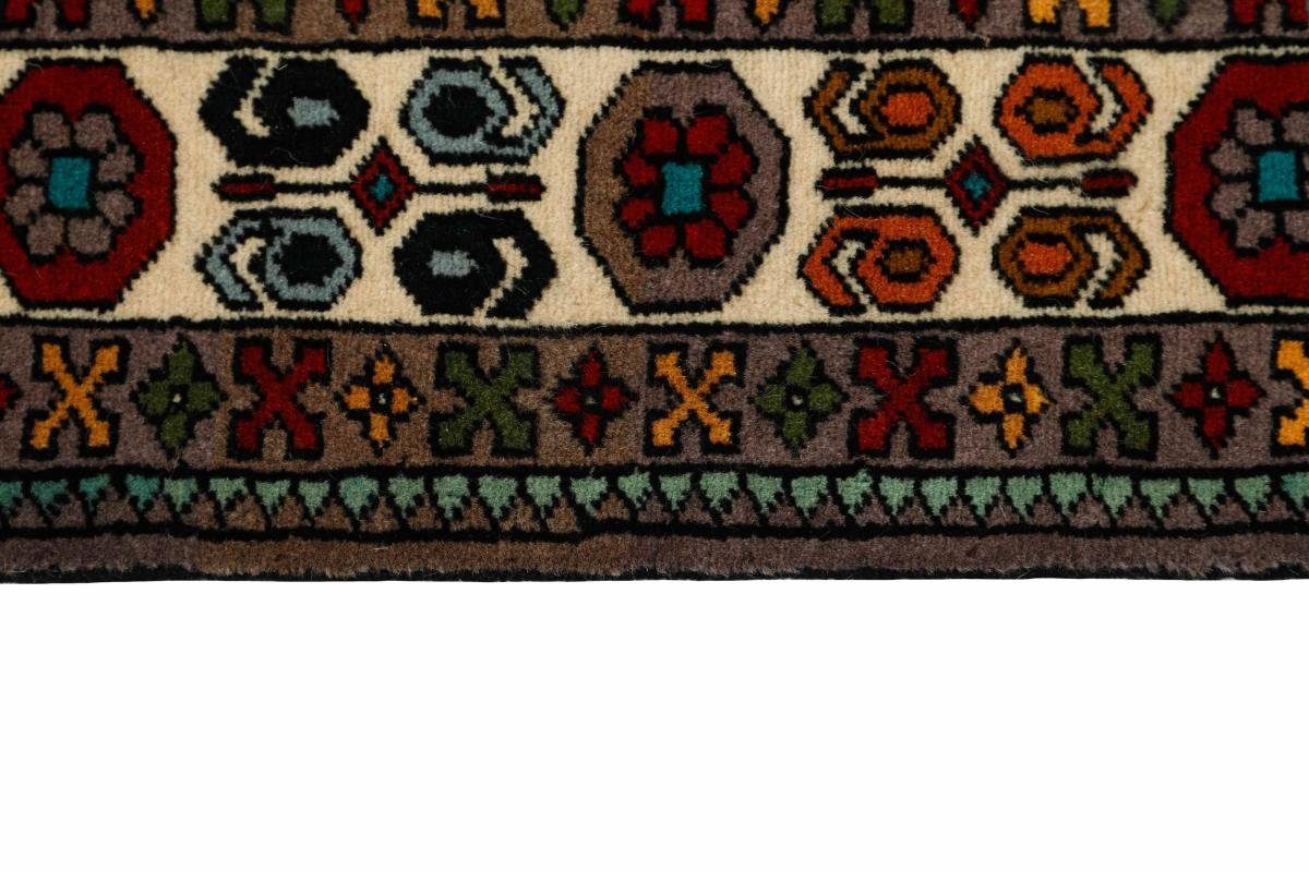Höhe: Turkaman Trading, Nain Handgeknüpfter mm 6 Orientteppich rechteckig, 135x206 / Orientteppich Perserteppich,