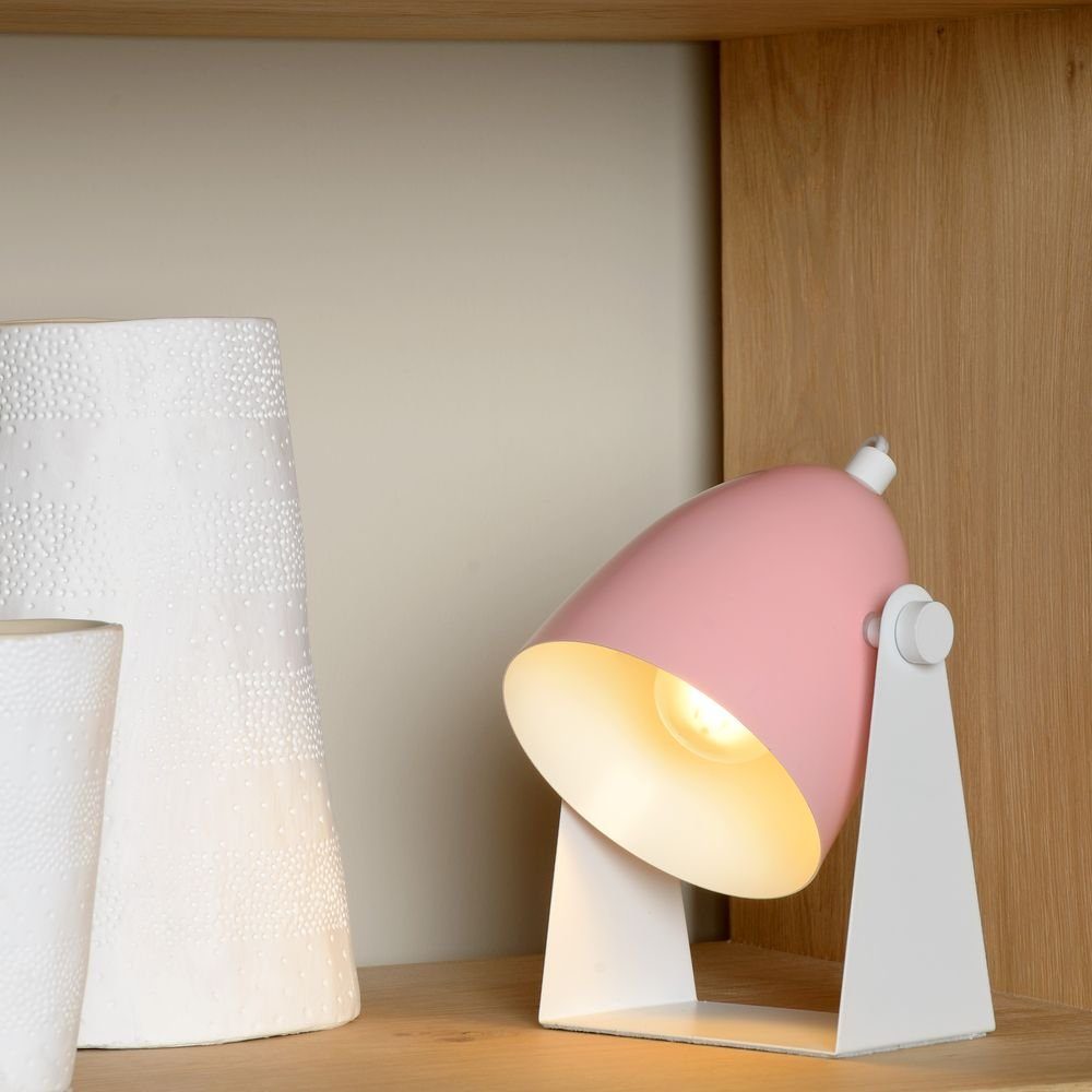 keine Tischleuchte, in Tischleuchte click-licht warmweiss, Chago Angabe, Tischleuchte Leuchtmittel E14, Rosa Nein, Nachttischlampe, enthalten: Tischlampe