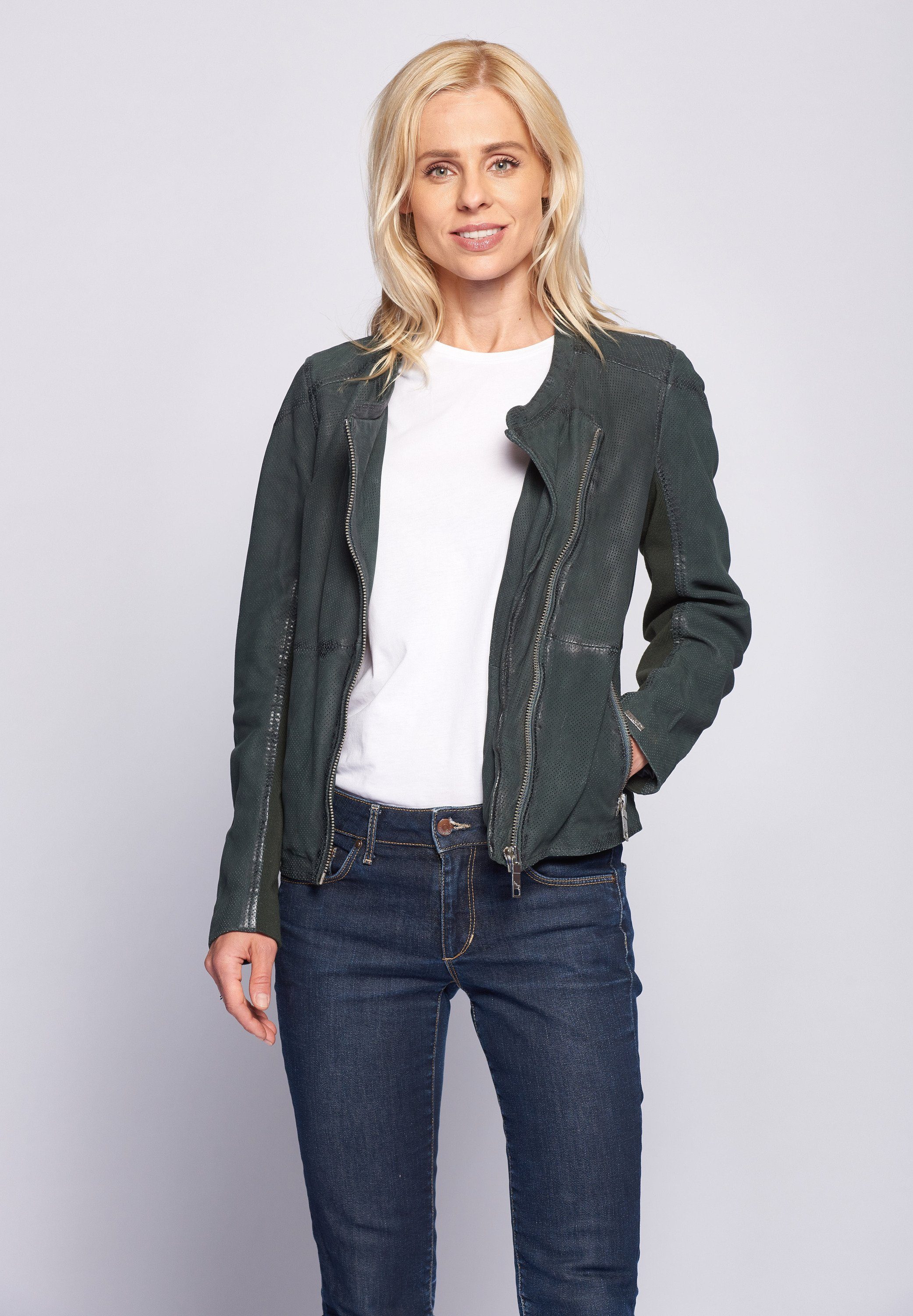 Maze Lederjacke Linden