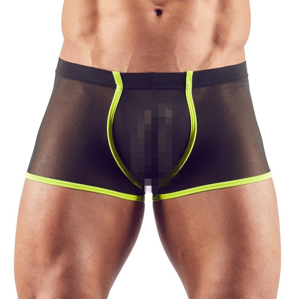 Svenjoyment Underwear Boxershorts Transparente Boxershorts mit Neon-Details