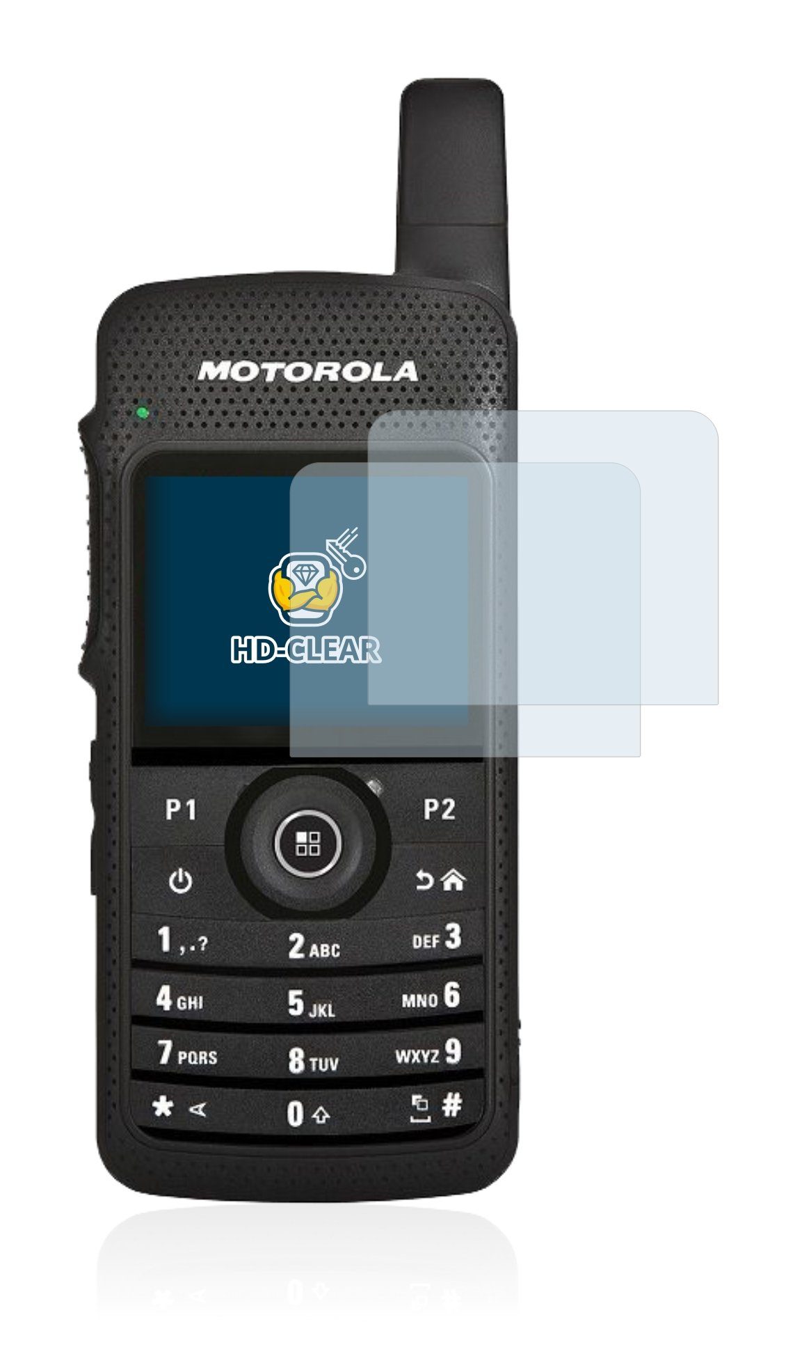 Schutzfolie Transparent für Motorola SL4000 Klar Displayschutzfolie 2x 