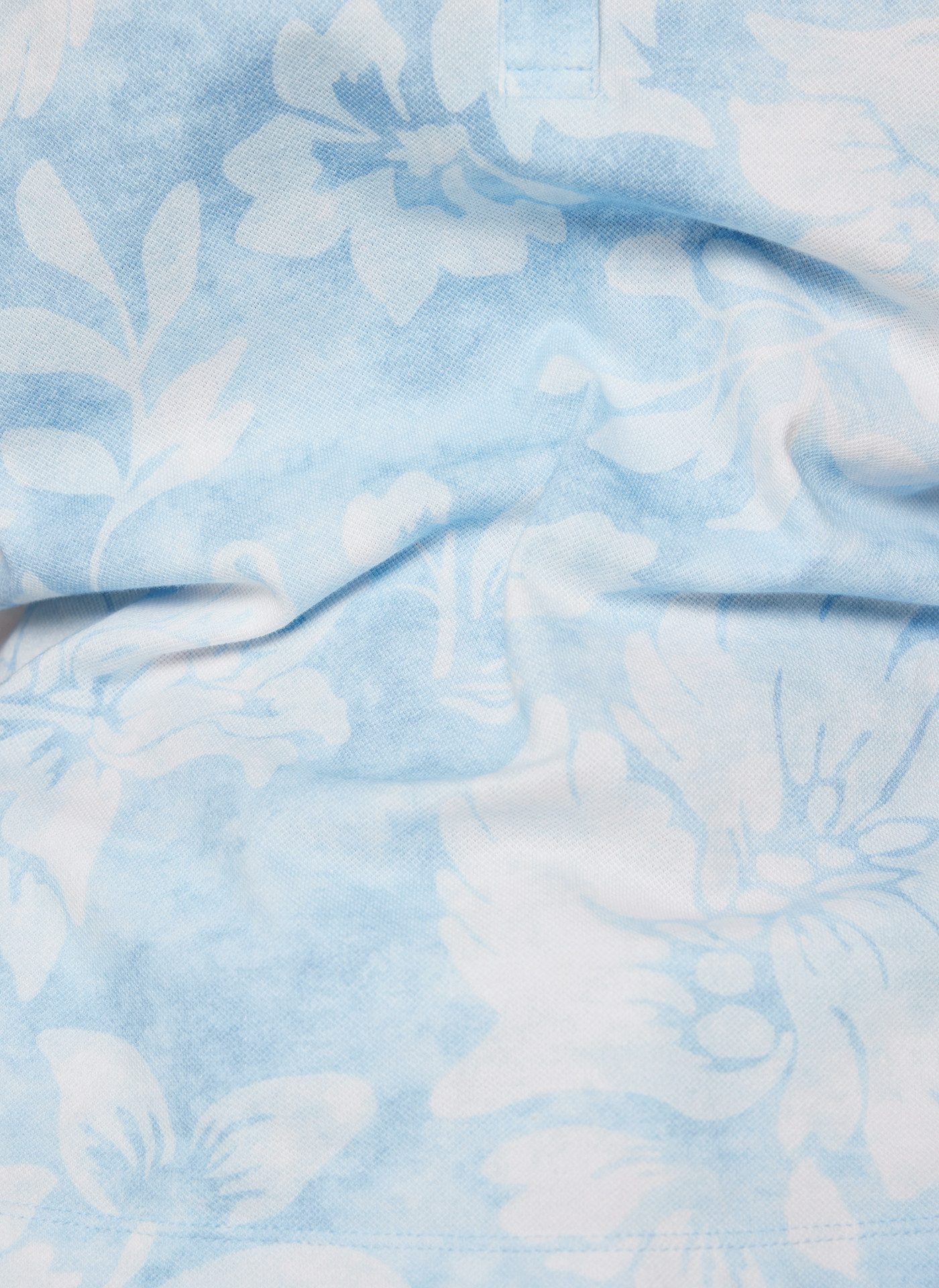 Rabe Poloshirt mit floralem Muster