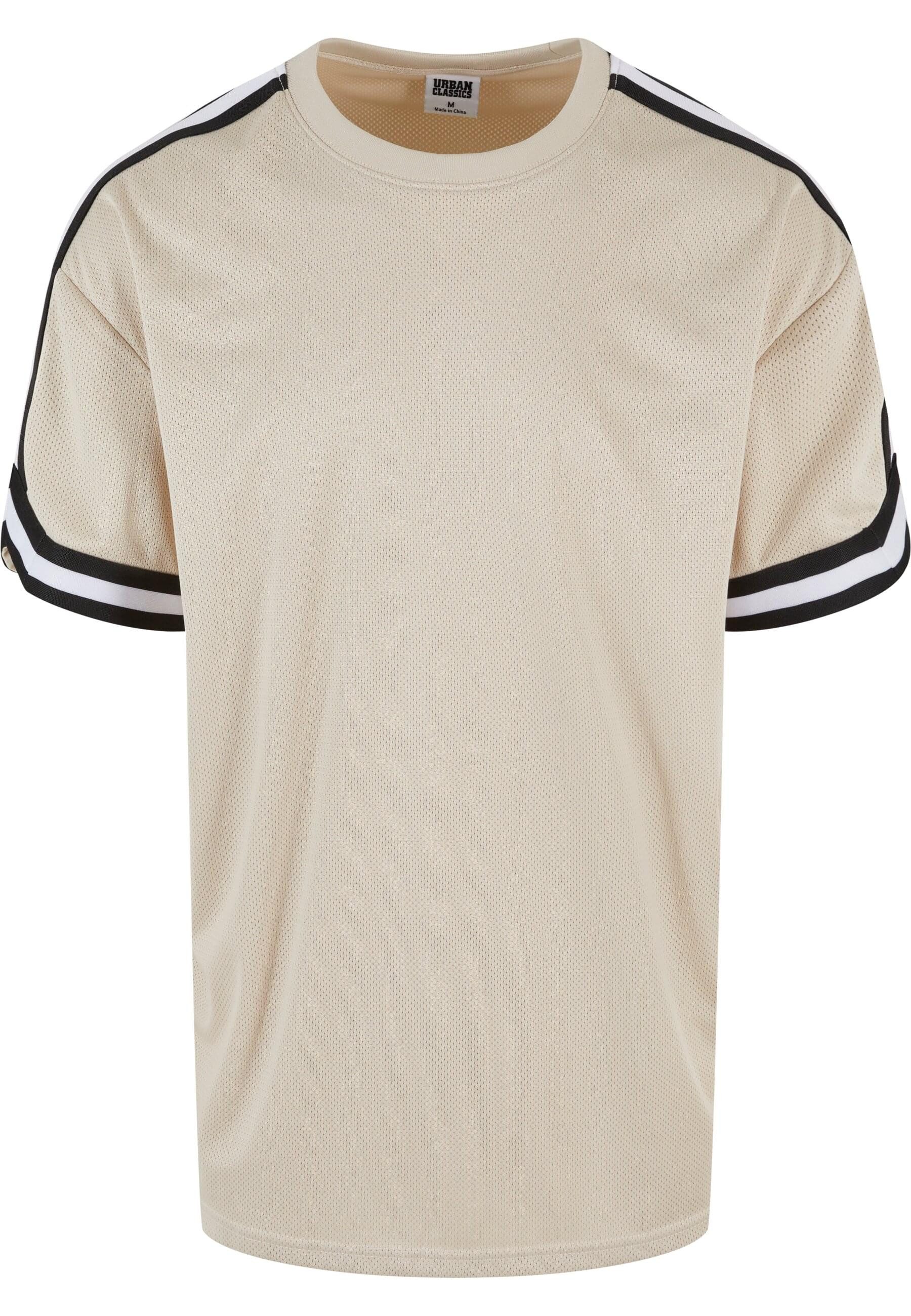 URBAN CLASSICS T-Shirt Urban Classics Herren Oversized Stripes Mesh Tee (1-tlg)
