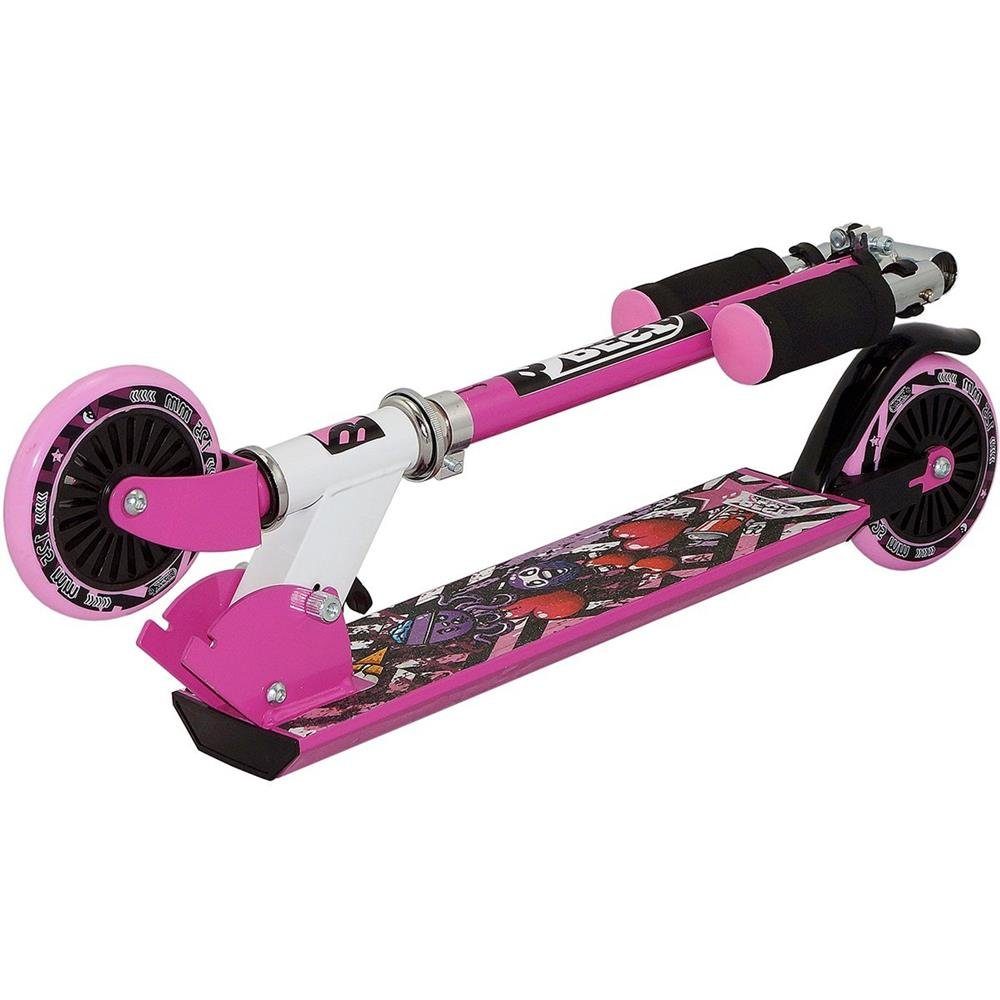 Best Sporting Tretroller 125er Rolle Stahl pink