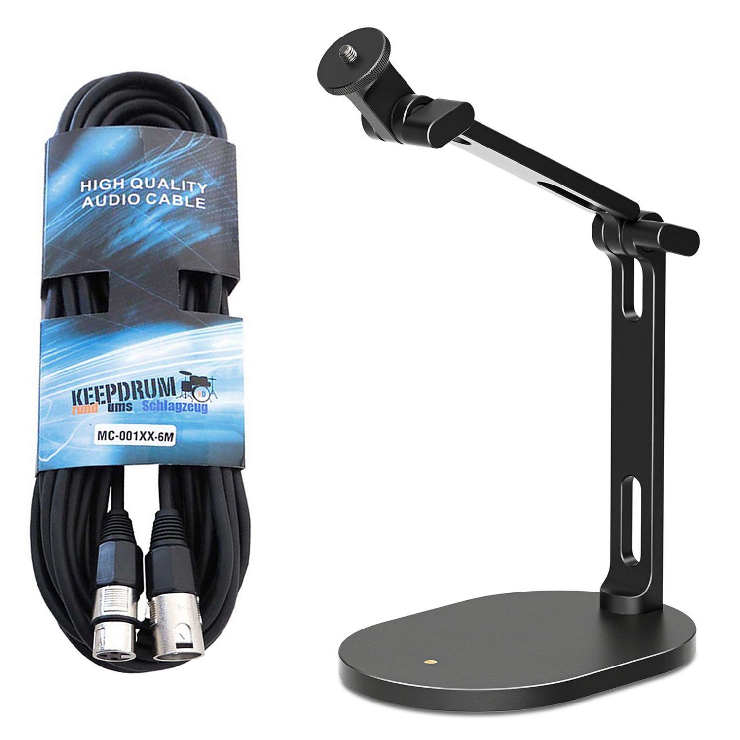 Mikrofonständer Rode DS-2 Desktop-Studioarm Stativ mit XLR-Kabel