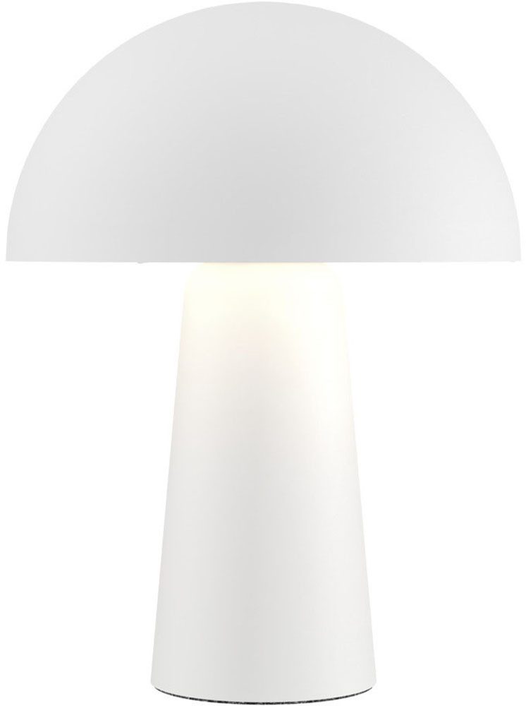 EGLO LED Tischleuchte BUFALARA, ohne Leuchtmittel, Tischlampe, Lampe mit Schalter, Wohnzimmer, H:25cm, Ø 20 cm