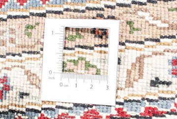 Orientteppich Perser - Täbriz rund - 248 x 247 cm - beige, morgenland, rund, Höhe: 10 mm, Wohnzimmer, Handgeknüpft, Einzelstück mit Zertifikat