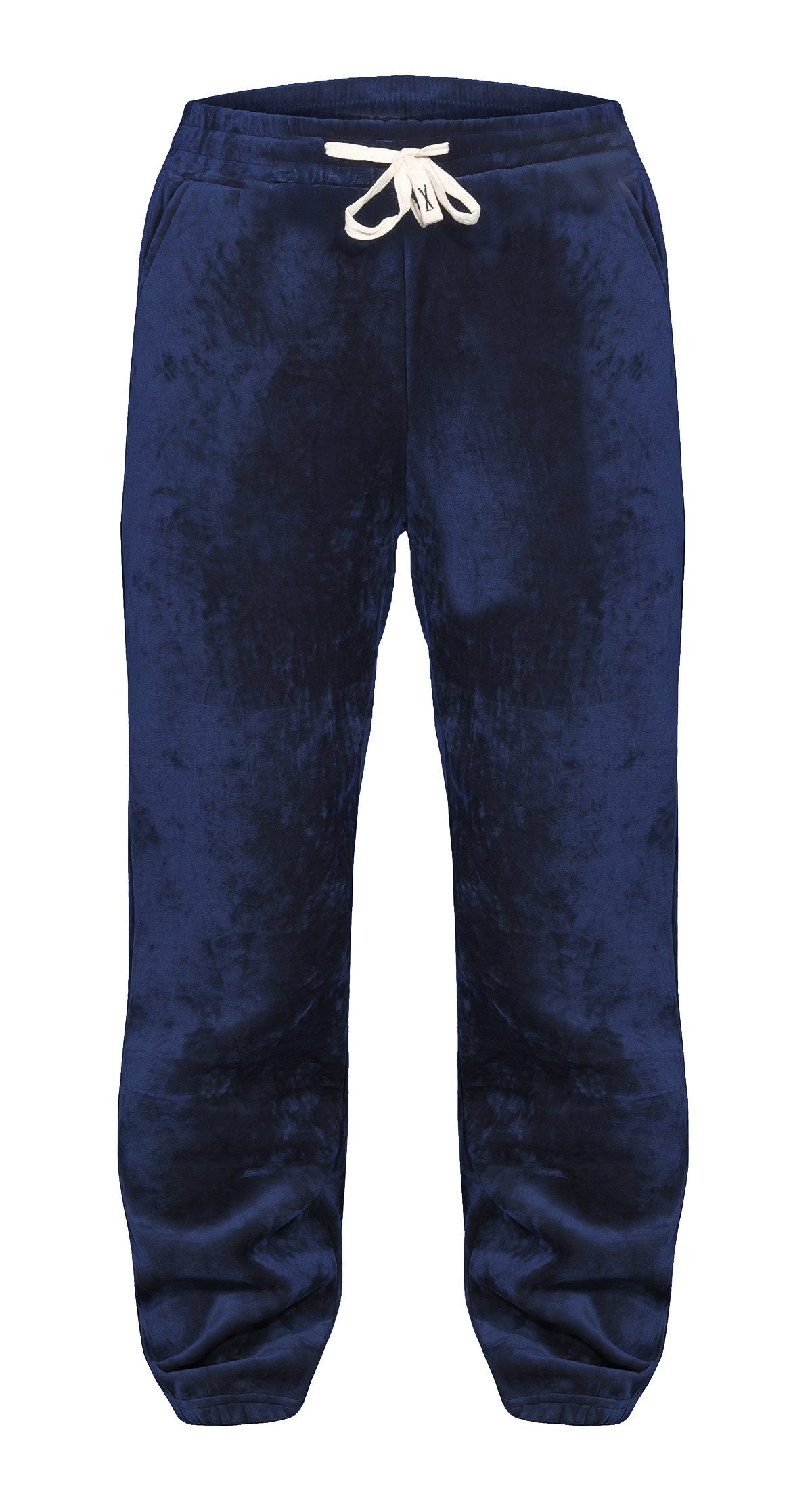 Aurela Damenmode Jogginghose Thermo- Freizeithose chillige Samt Hose Polarfleece Indoor & Outdoor elastischer Komfortbund, warm gefüttert