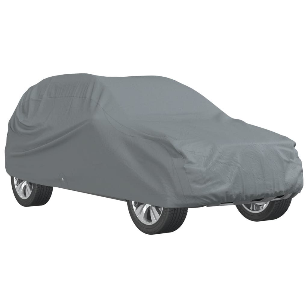 vidaXL Autoplane Autoabdeckung für SUV Voll Grau L Vliesstoff (1-St)