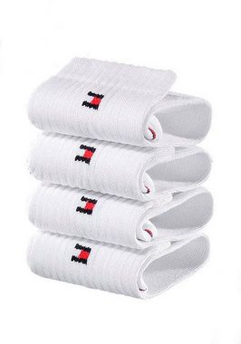 Tommy Hilfiger Kurzsocken (4-Paar) mit weichem Frottee