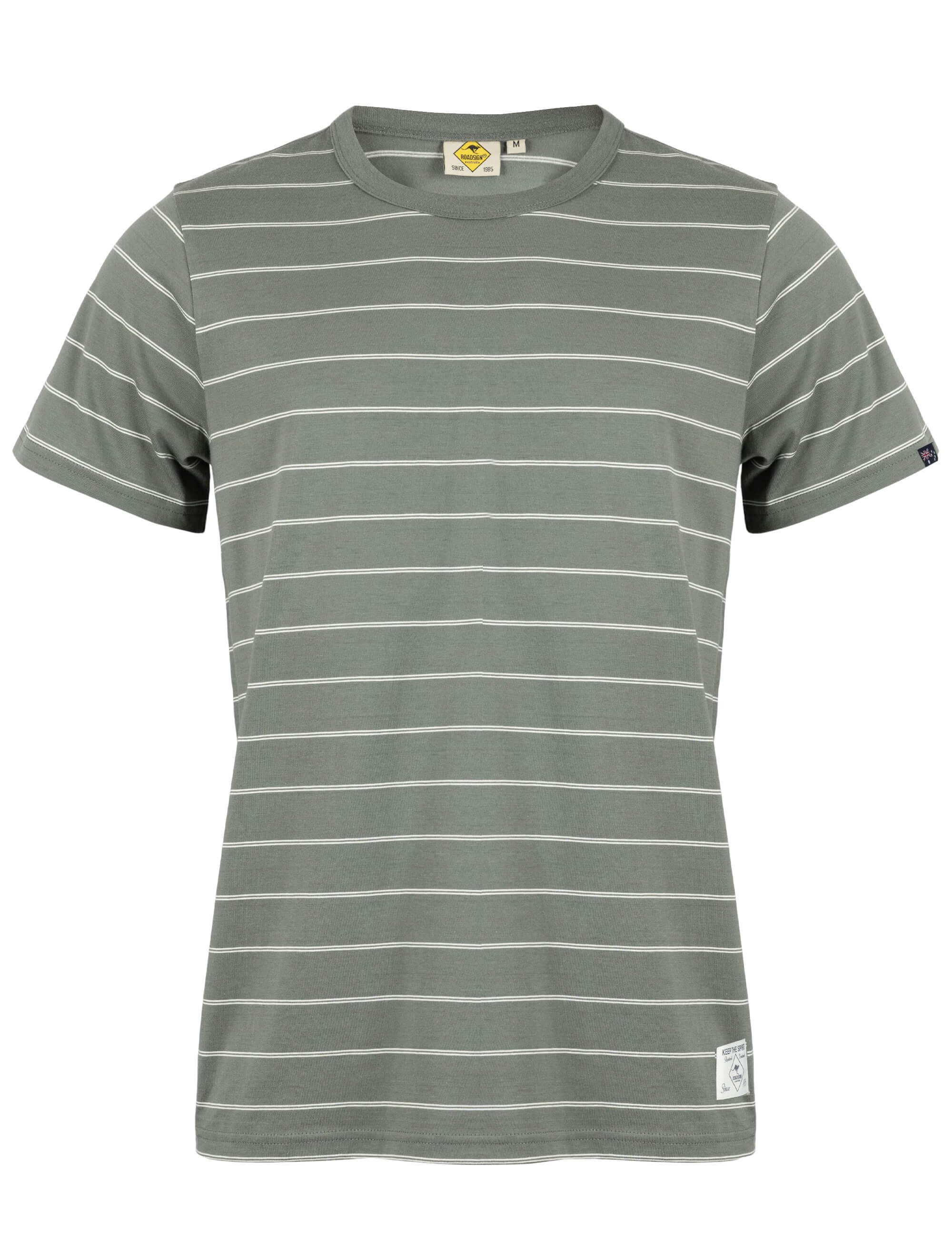 ROADSIGN australia T-Shirt Urban Lines (1, 1-tlg., 1) Streifenoptik mit Rundhals, aus 100% Baumwolle, zeitloser Look