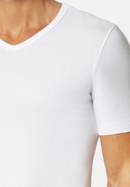 uncover by SCHIESSER Unterhemd 6er Pack Basic (Spar-Set, 6-St) Unterhemd / Shirt Kurzarm - Baumwolle -