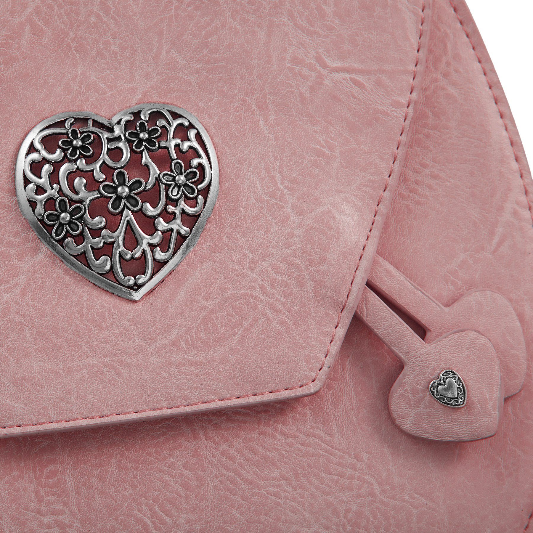Handtasche rosa dressforfun Henkeltasche Herzmadl